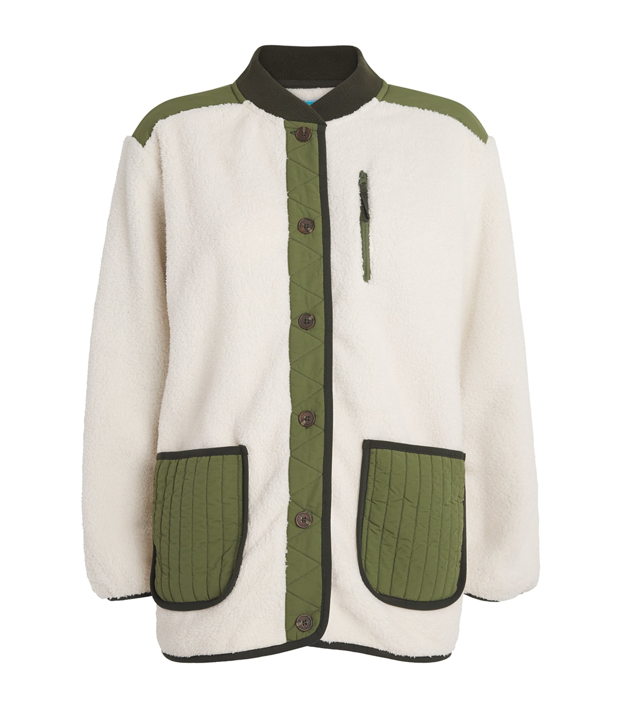 The Great Plush Fleece Tundra Jacket In White