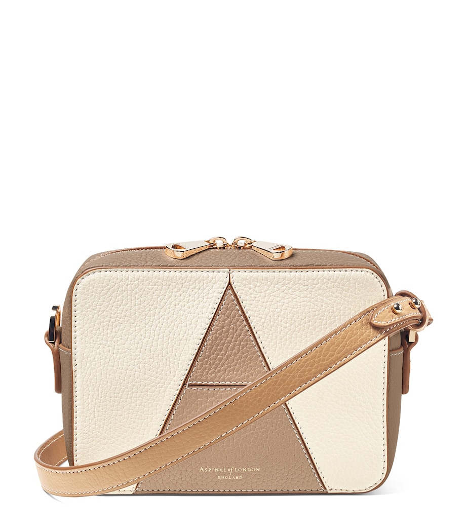 Leather Camera Bag TAUPE Image 1