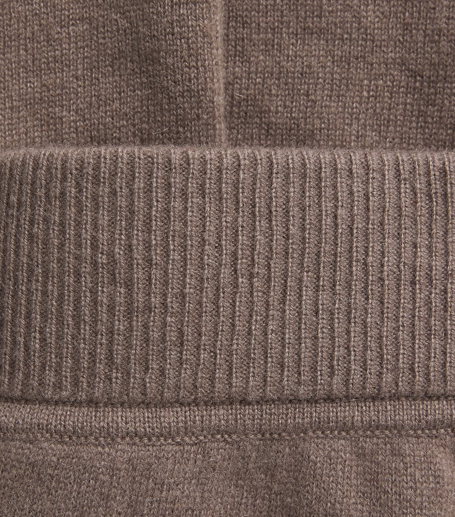 Cashmere-Blend Sweatpants MUSHROOM Image 5
