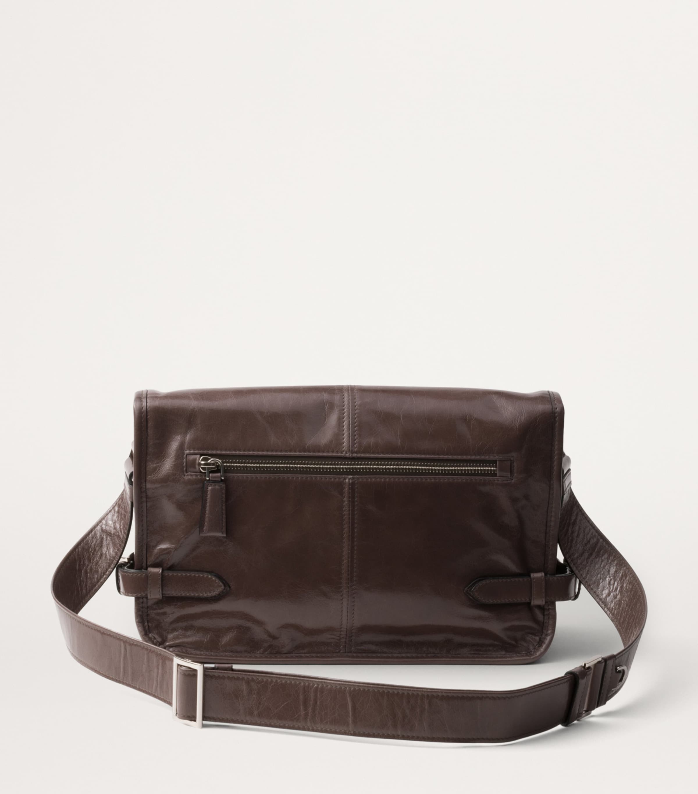Leather Cross-Body Bag F03SG Image 3