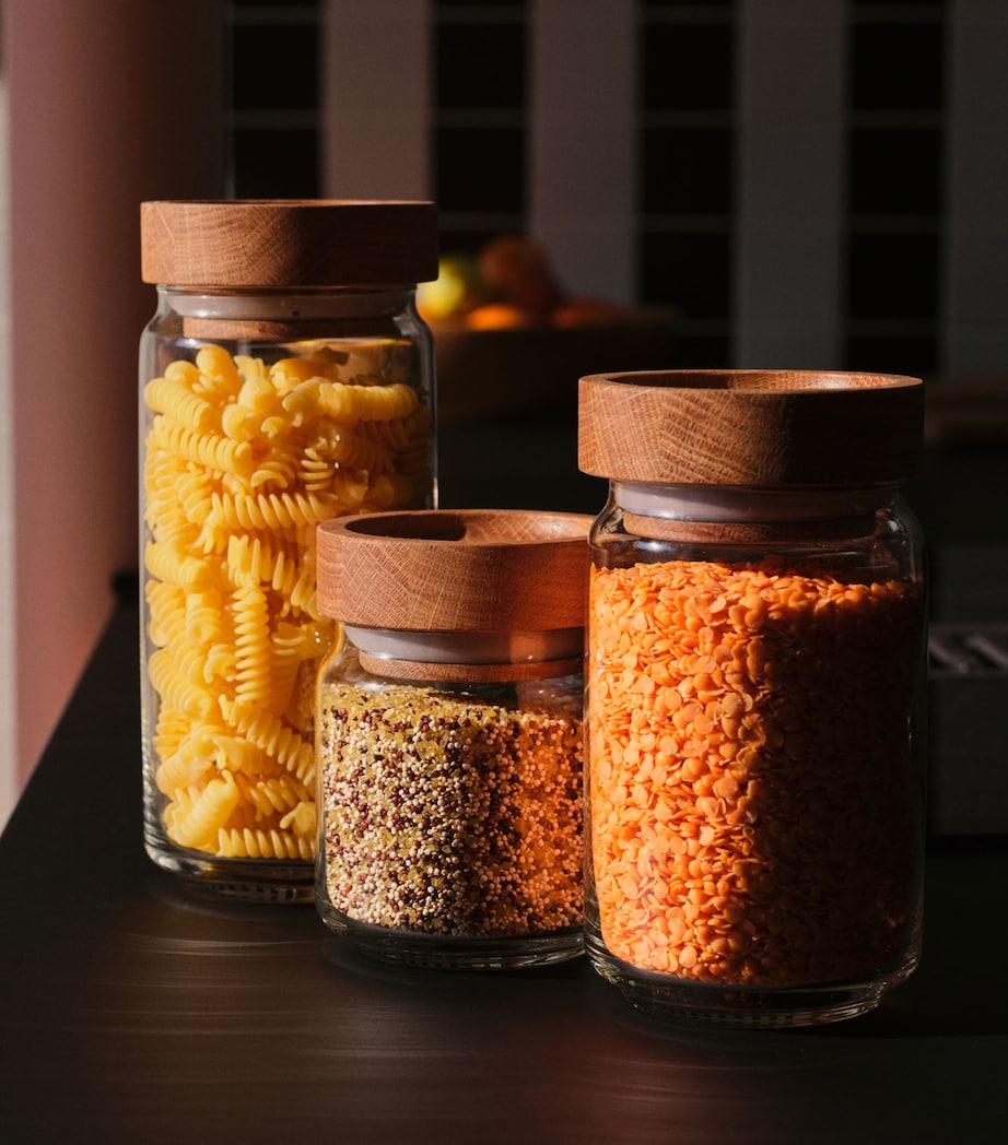 Istria Stacking Jar (500ml) OAK Image 4