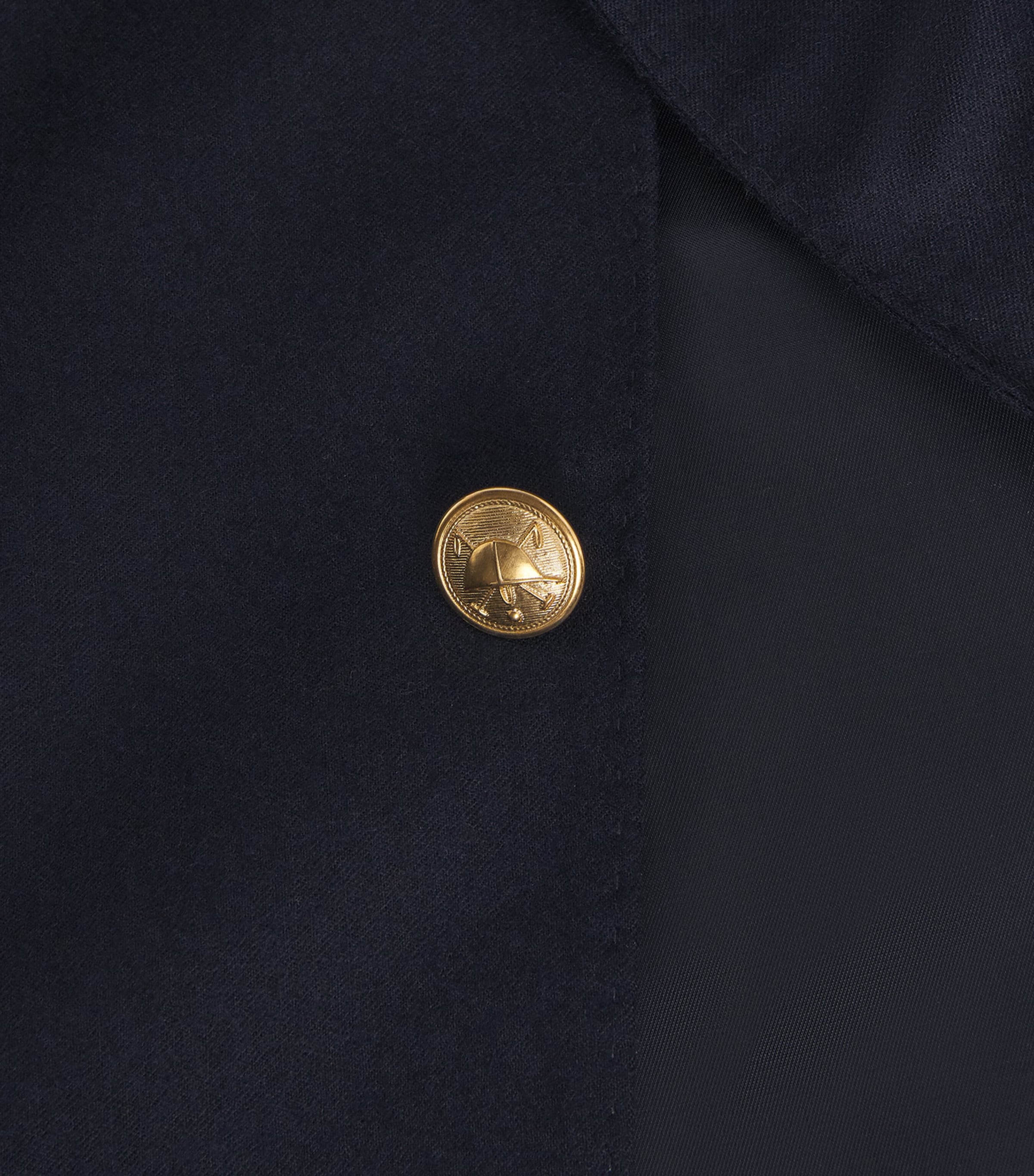 Wool Doeskin Blazer NAVY Image 5