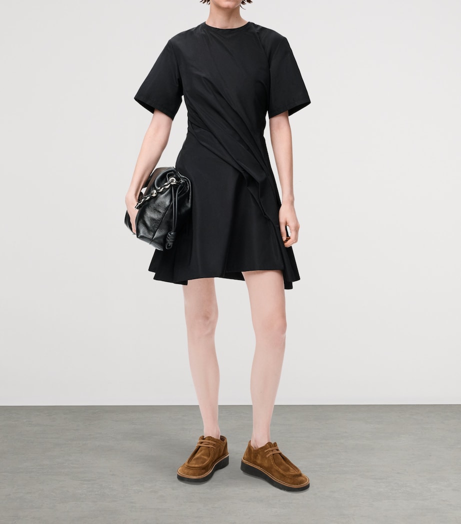 Twisted Mini Dress BLACK Image 2