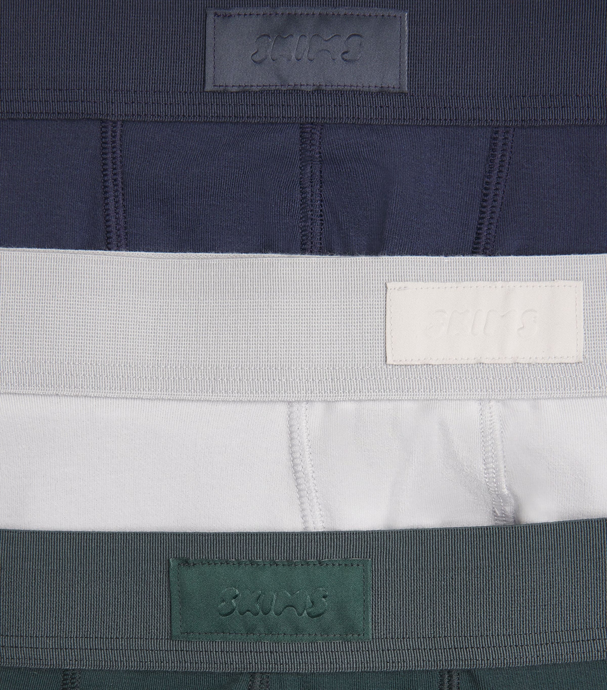 Stretch-Jersey Boxer Briefs (Pack of 3) BLUE BLACK MULTI Image 5