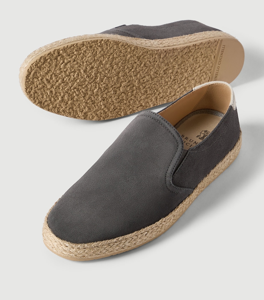 Brunello Cucinelli Suede Espadrilles Image 7