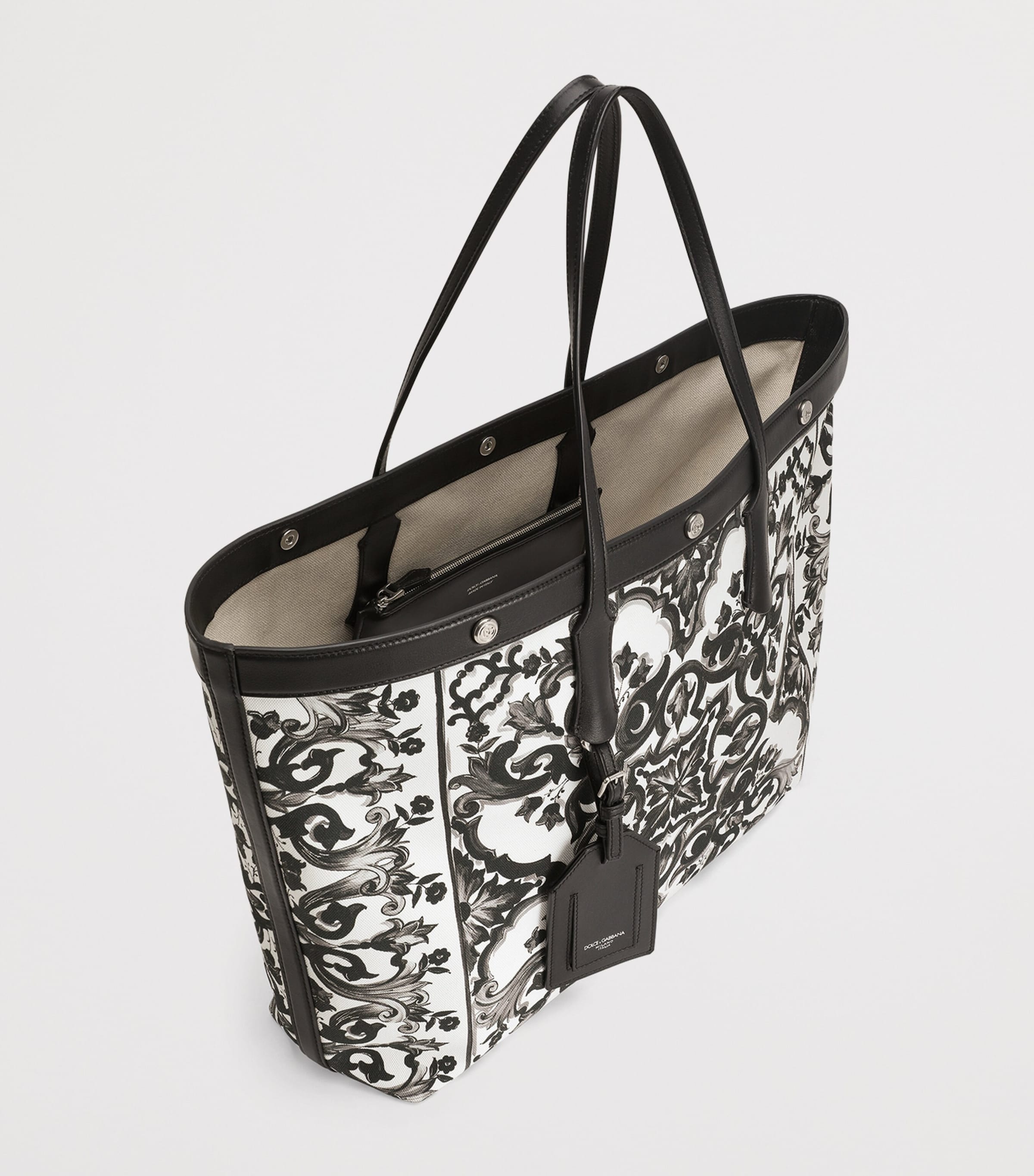 Canvas Majolica Tote Bag IZ3TN-MAIOLICA Image 5