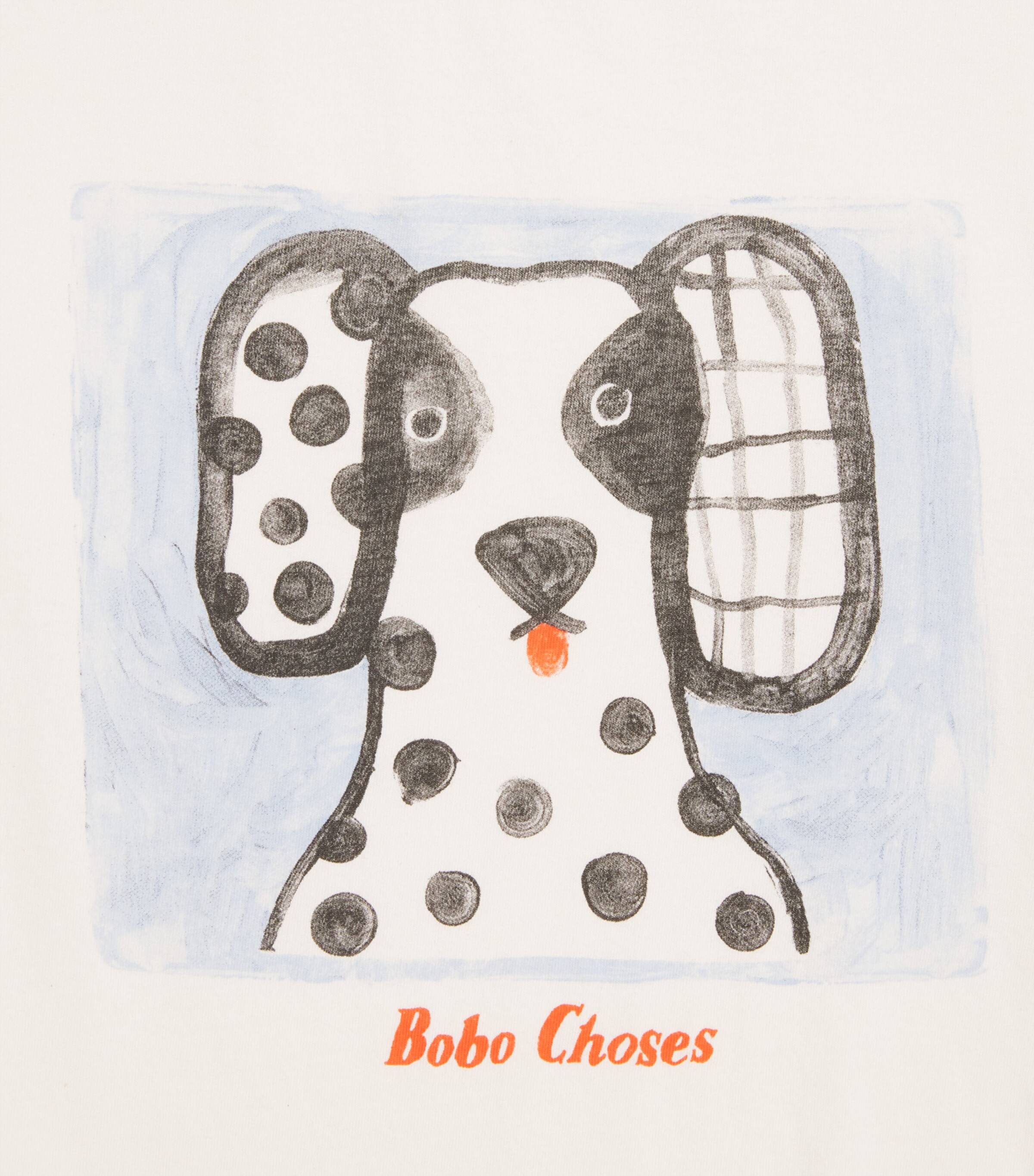 Organic Cotton Van Dog Print T-Shirt (6-7 Years) WHITE Image 3