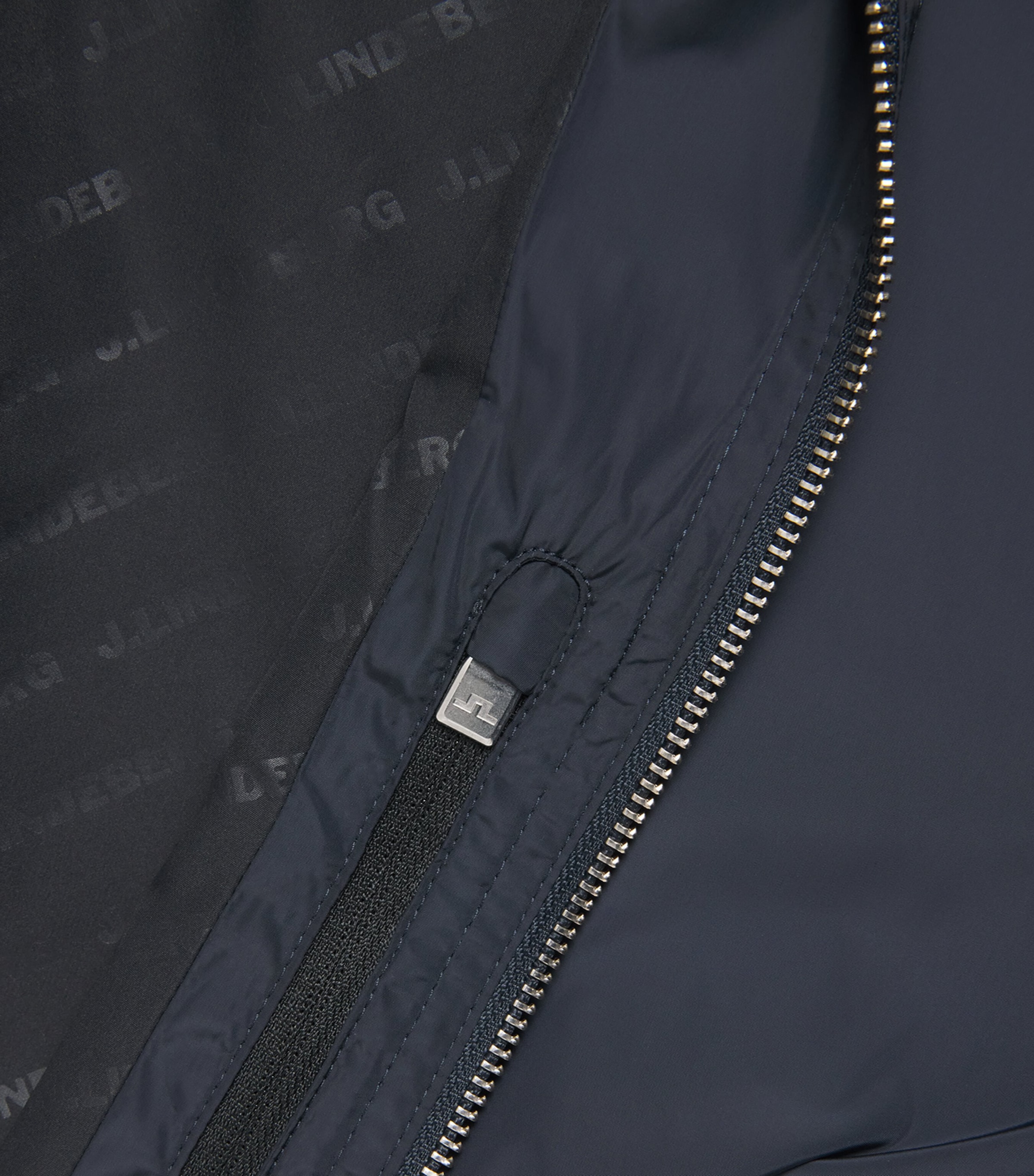 J Lindeberg Mens Water-Resistant Kevin Jacket Jl Navy Image 6