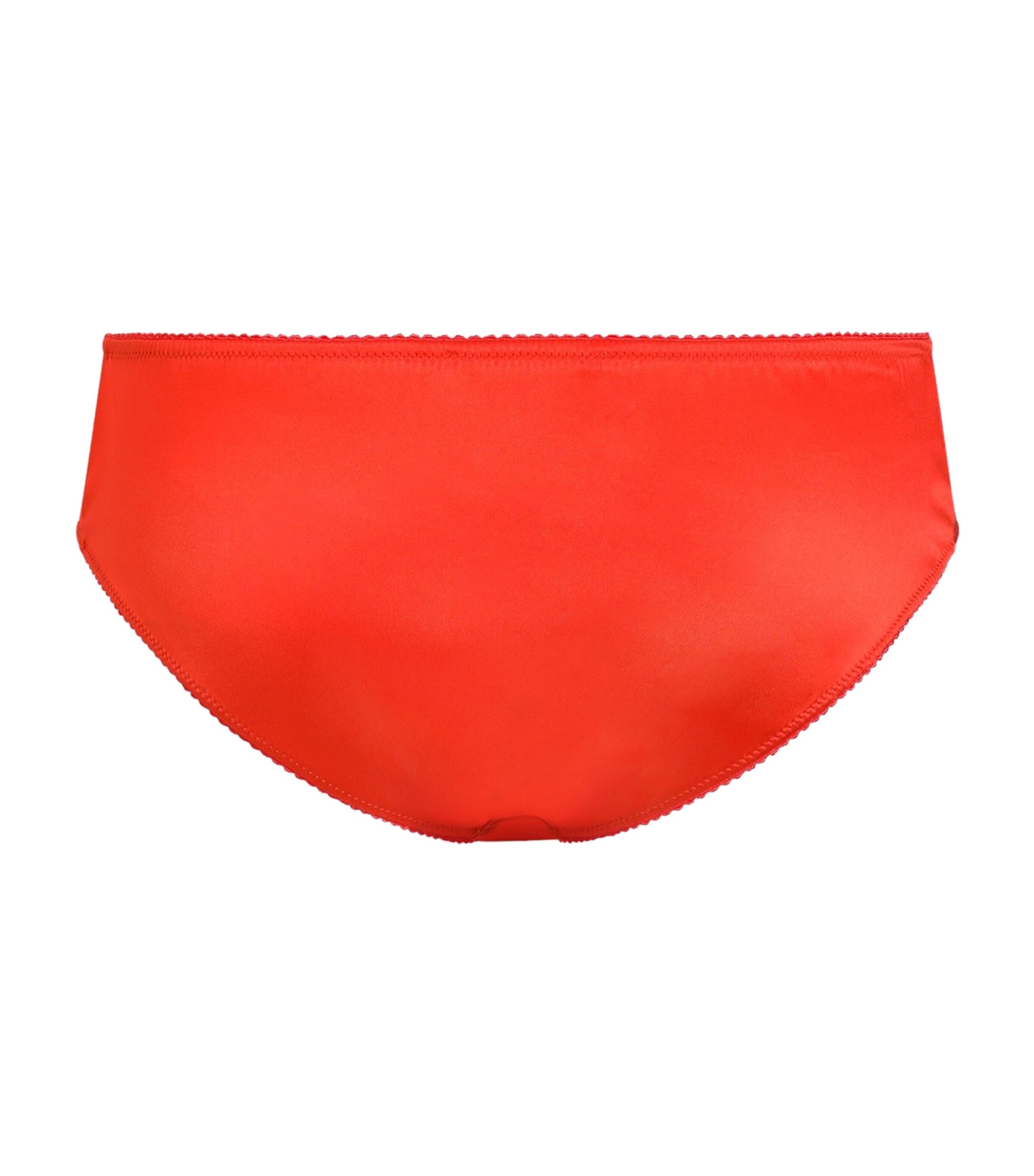 Dolce&Gabbana Womens Silk Briefs Orange Image 2