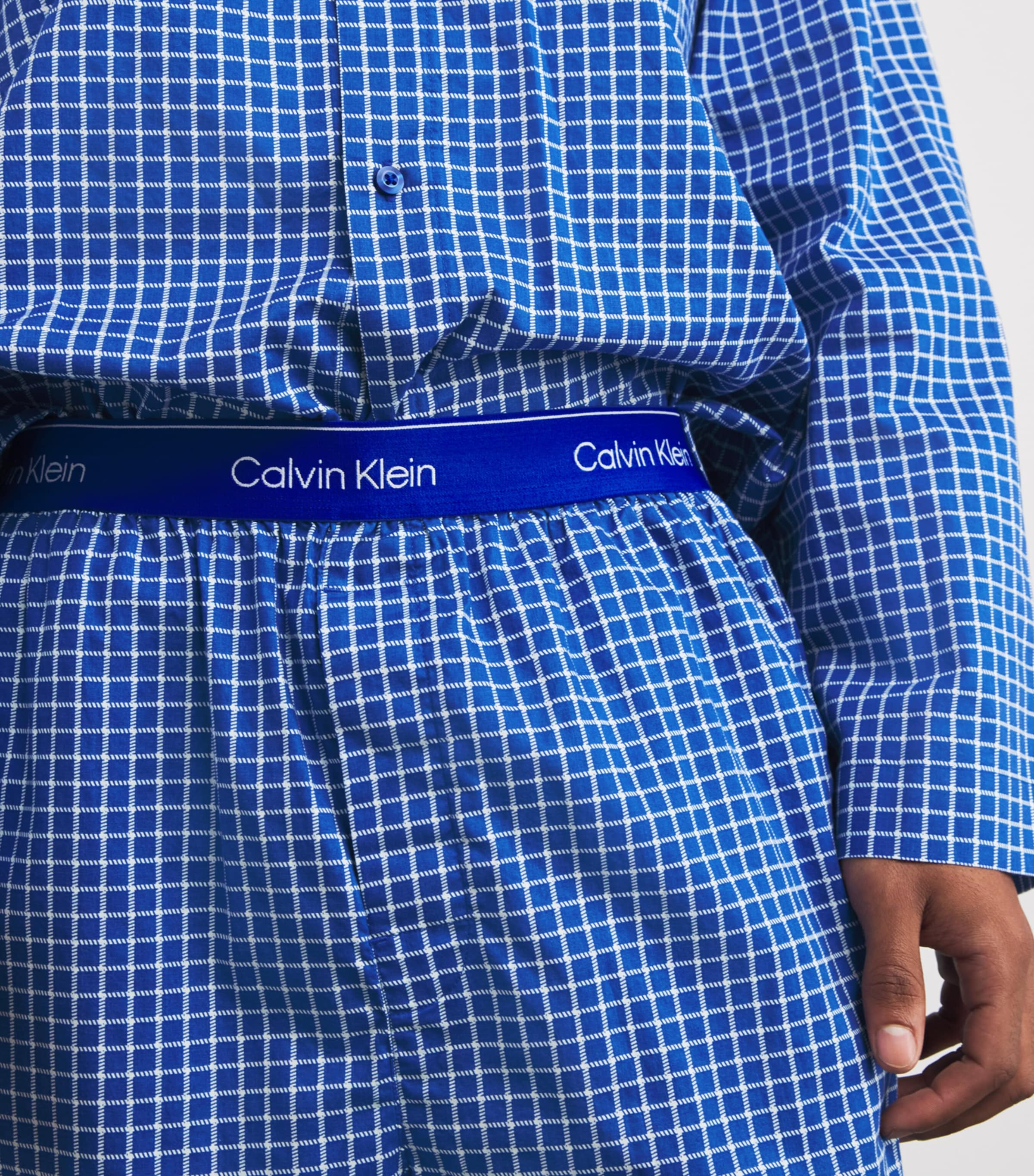 Cotton Check Pyjama Set ZFJ19484 CLUB CHECK Image 6