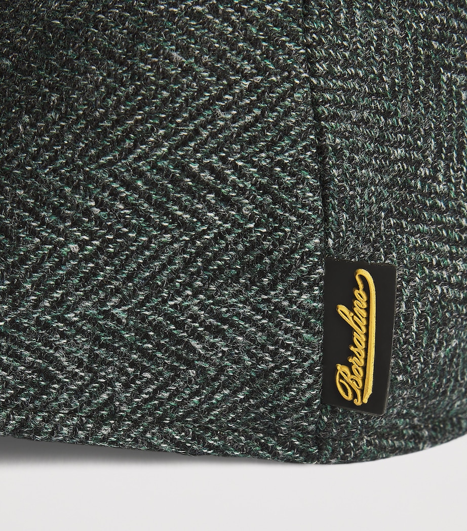 Wool-Silk Flat Cap RAIN 234B Image 4