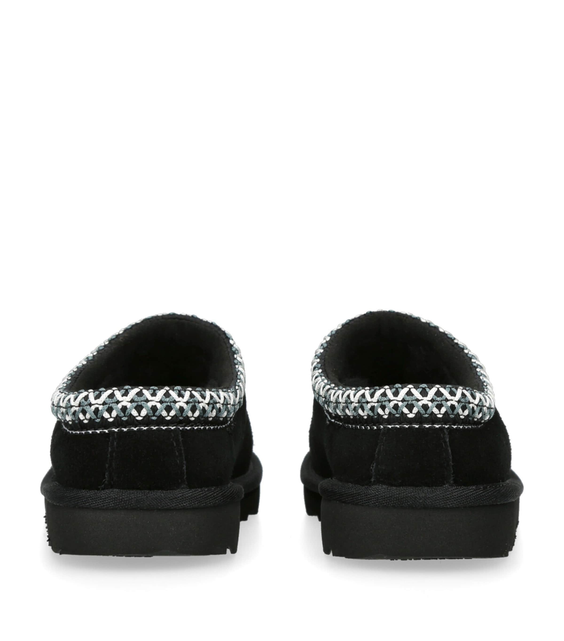 Suede Tasman II Slippers BLACK Image 2