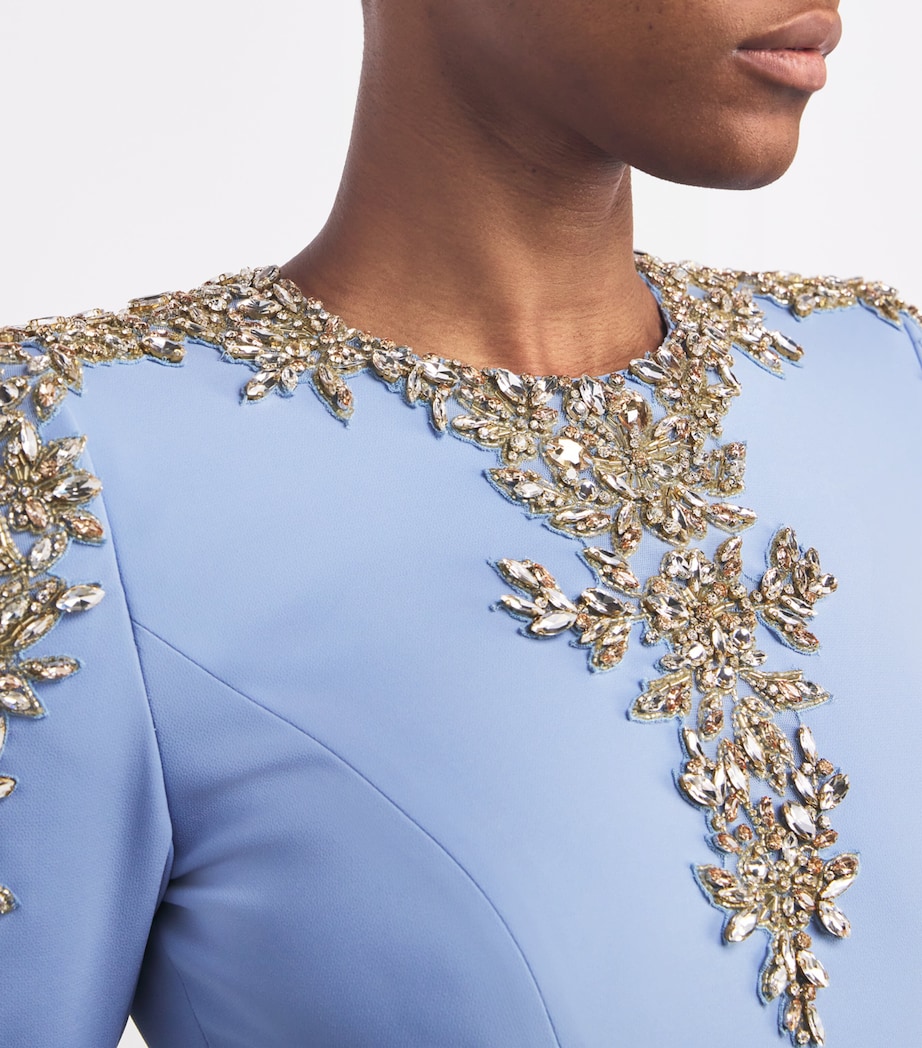 Crepe Embellished Sabi Gown SALT WATER 1097 Image 6
