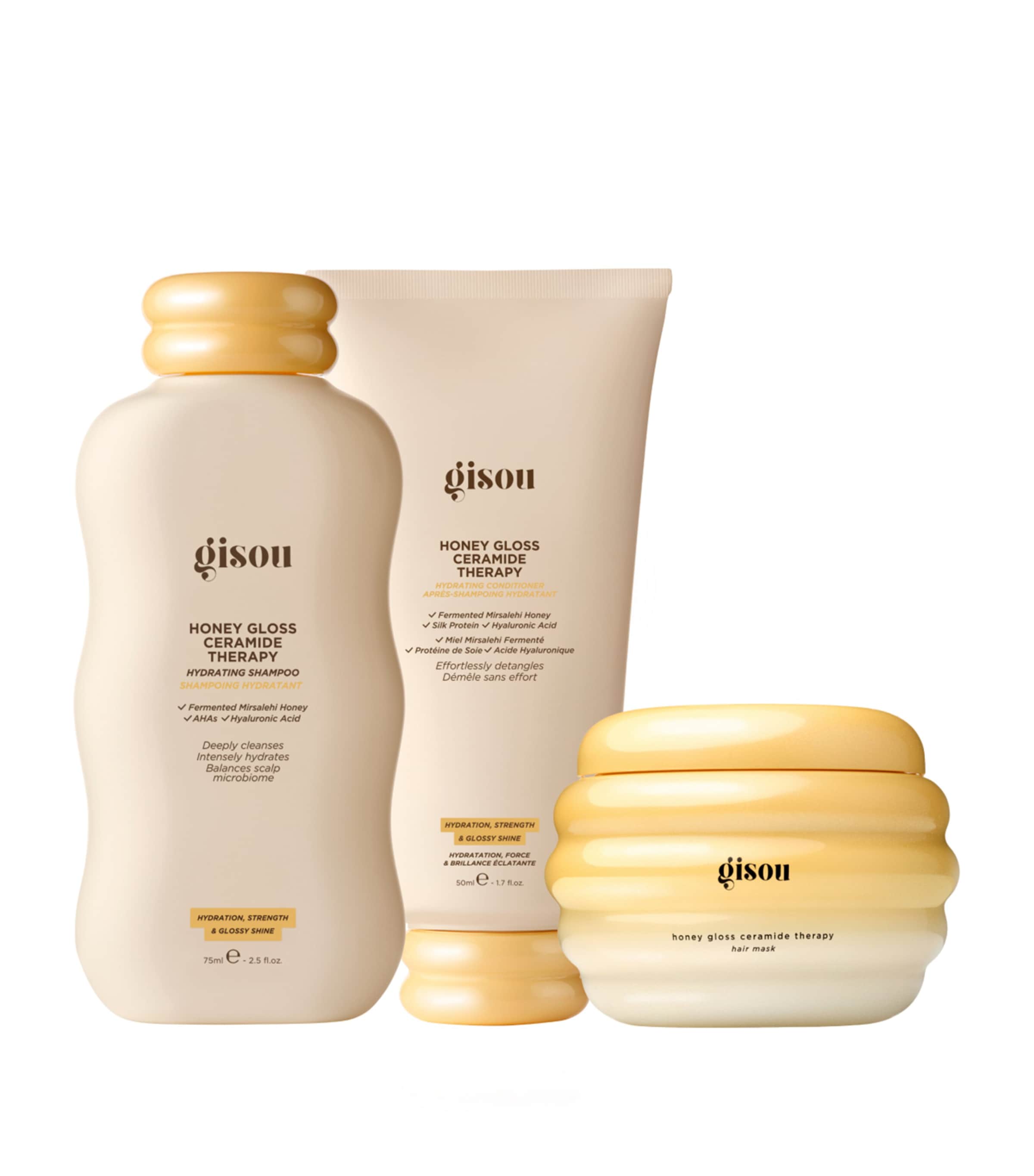 Gisou Hair Therapy Trio Set Image 3