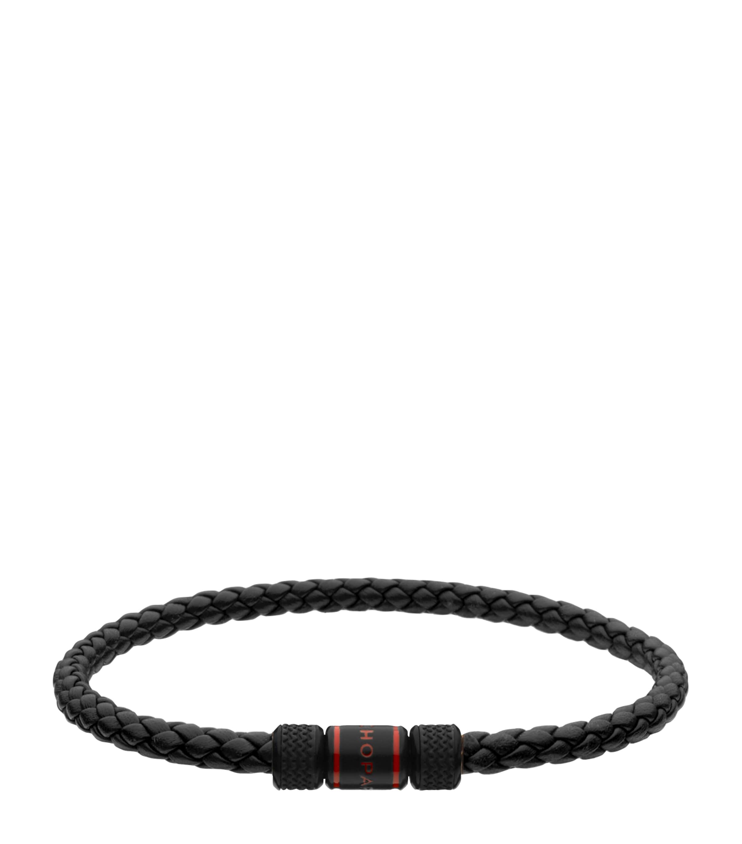 Chopard Lambskin Classic Racing Bracelet Black Image 1