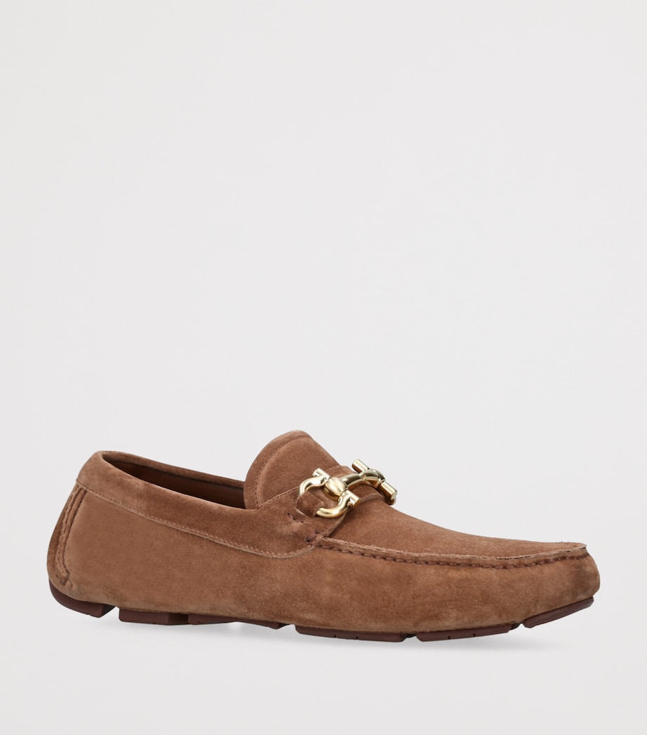 Suede Parigi Gancho Driving Shoes BROWN/OTH Image 3