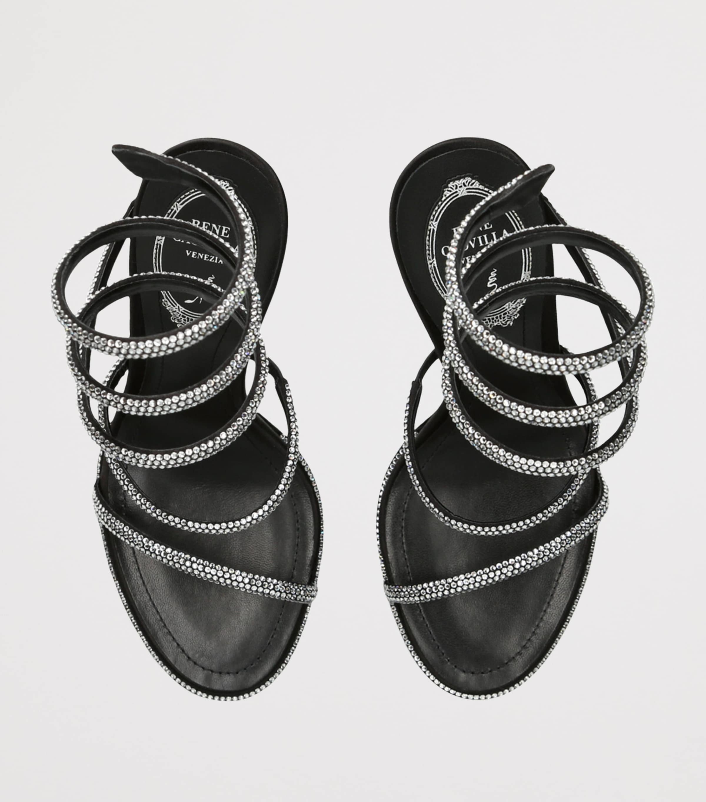 Embellished Cleo Sandals 105 BLK/OTHER Image 4