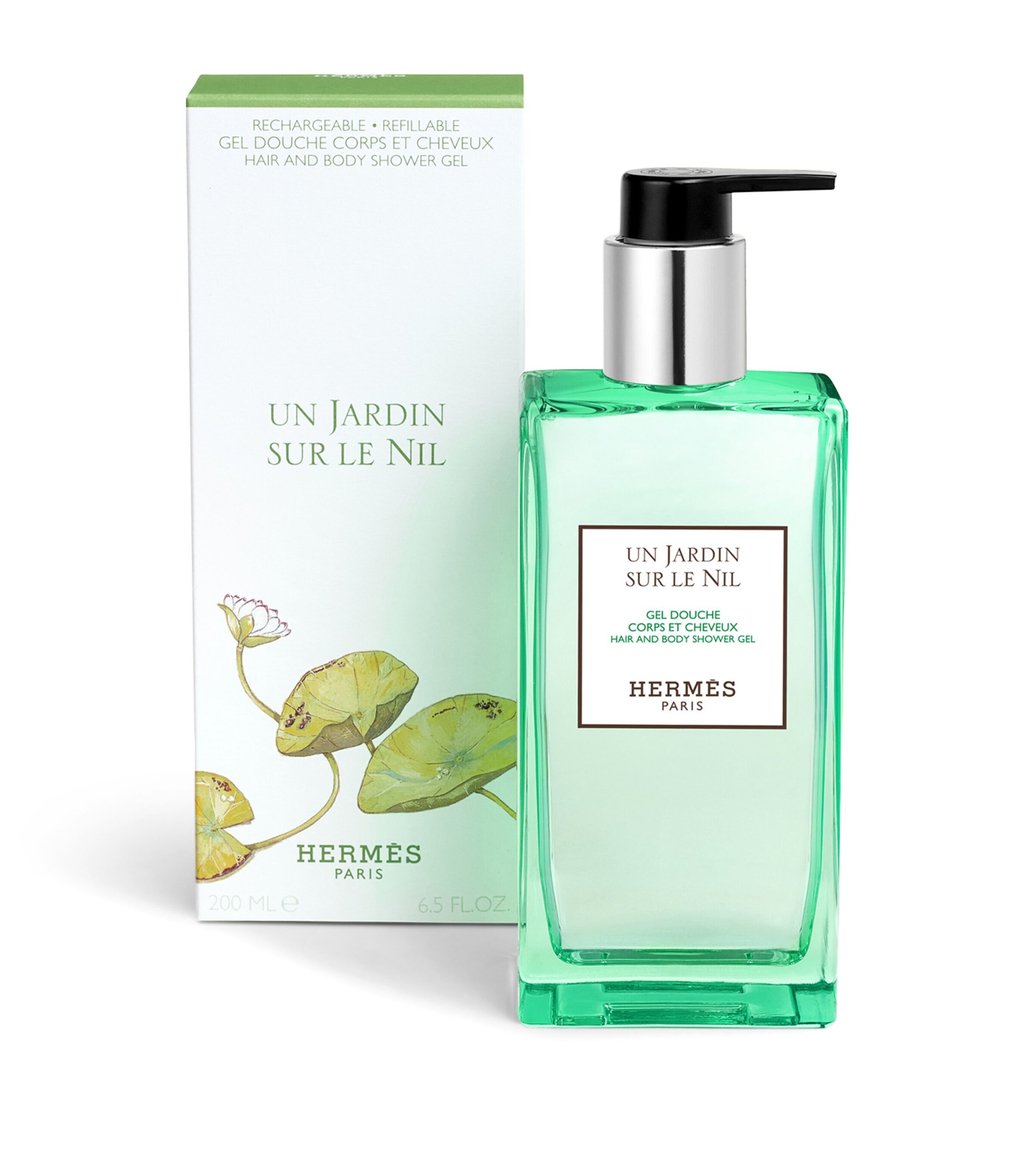 Un Jardin sur le Nil Hair and Body Shower Gel (200ml) NO COLOUR Image 4