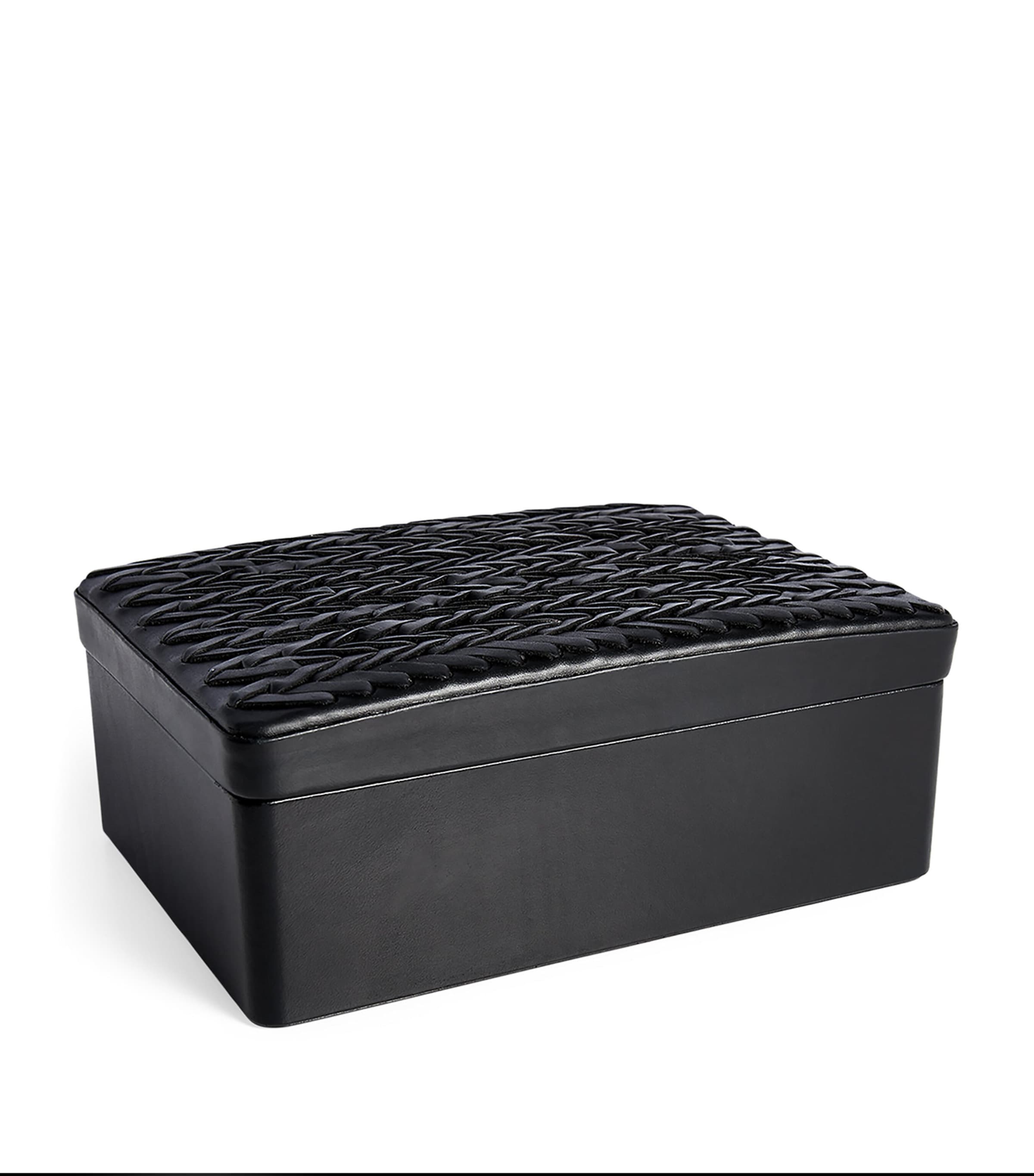 Shop Ralph Lauren Leather Adrienne Box In Black