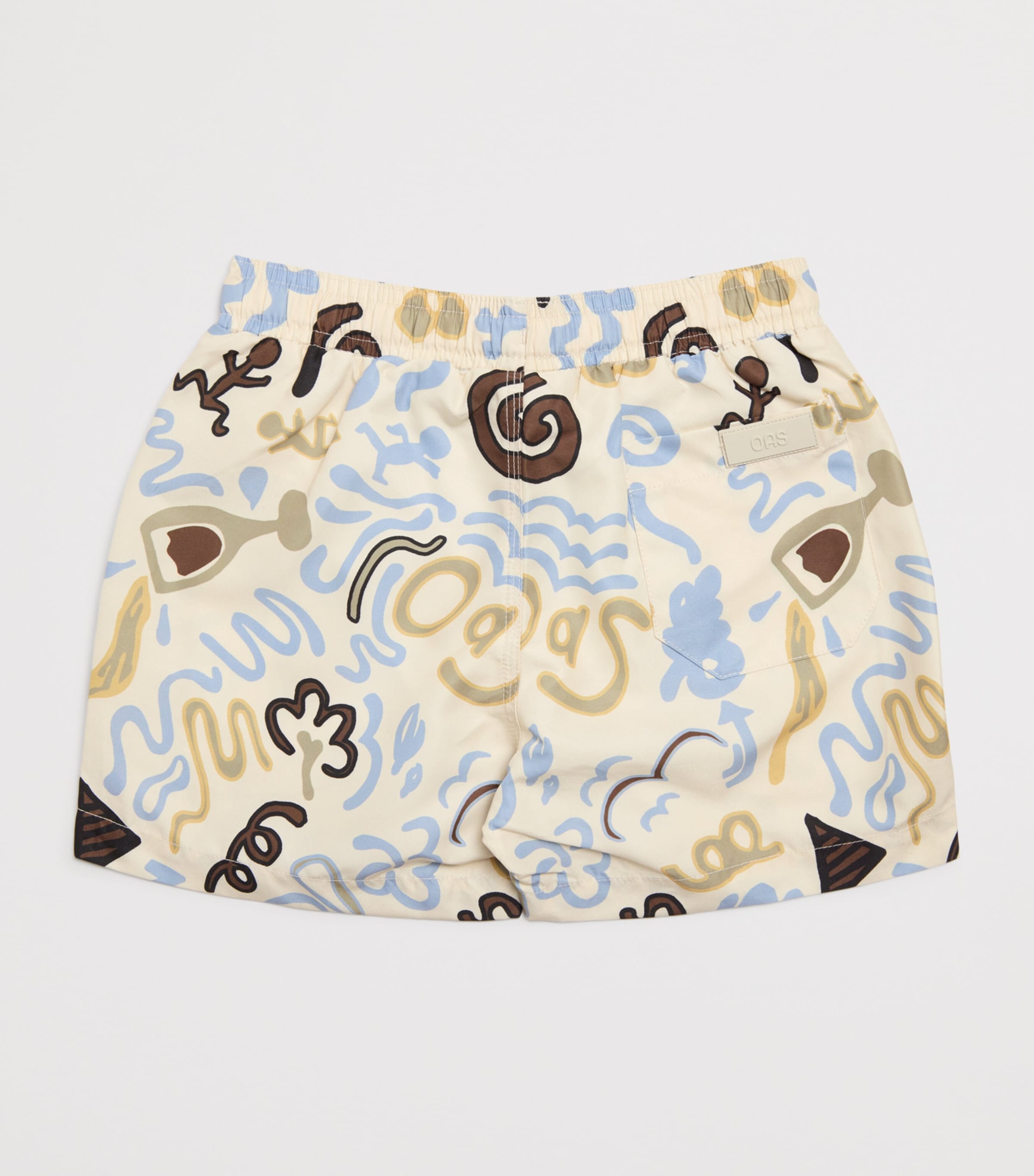 Memento Print Swim Shorts (4-12 Years) 97 LT-MULTI Image 2