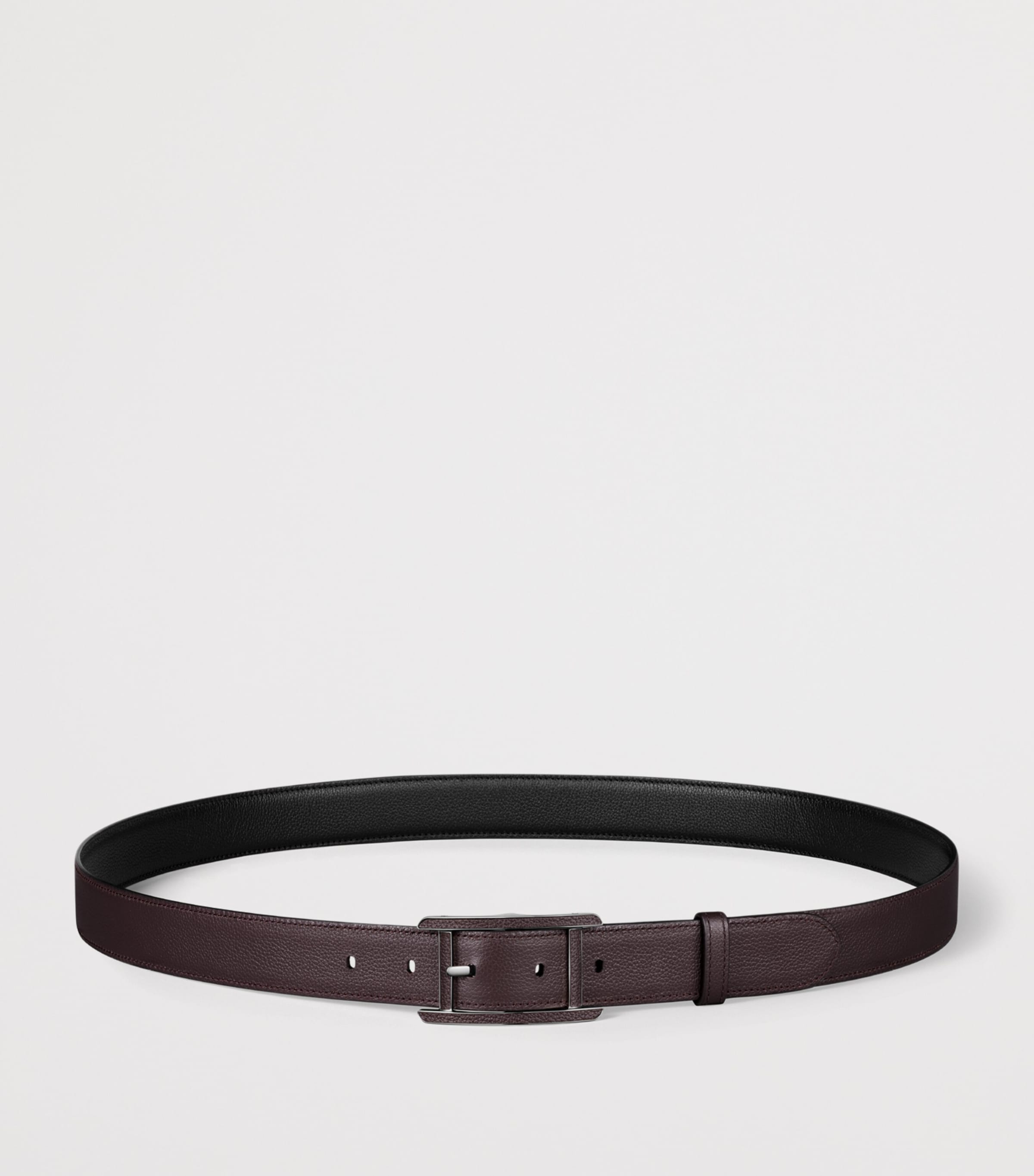Cartier Leather Reversible Tank de Cartier Belt Black Image 2