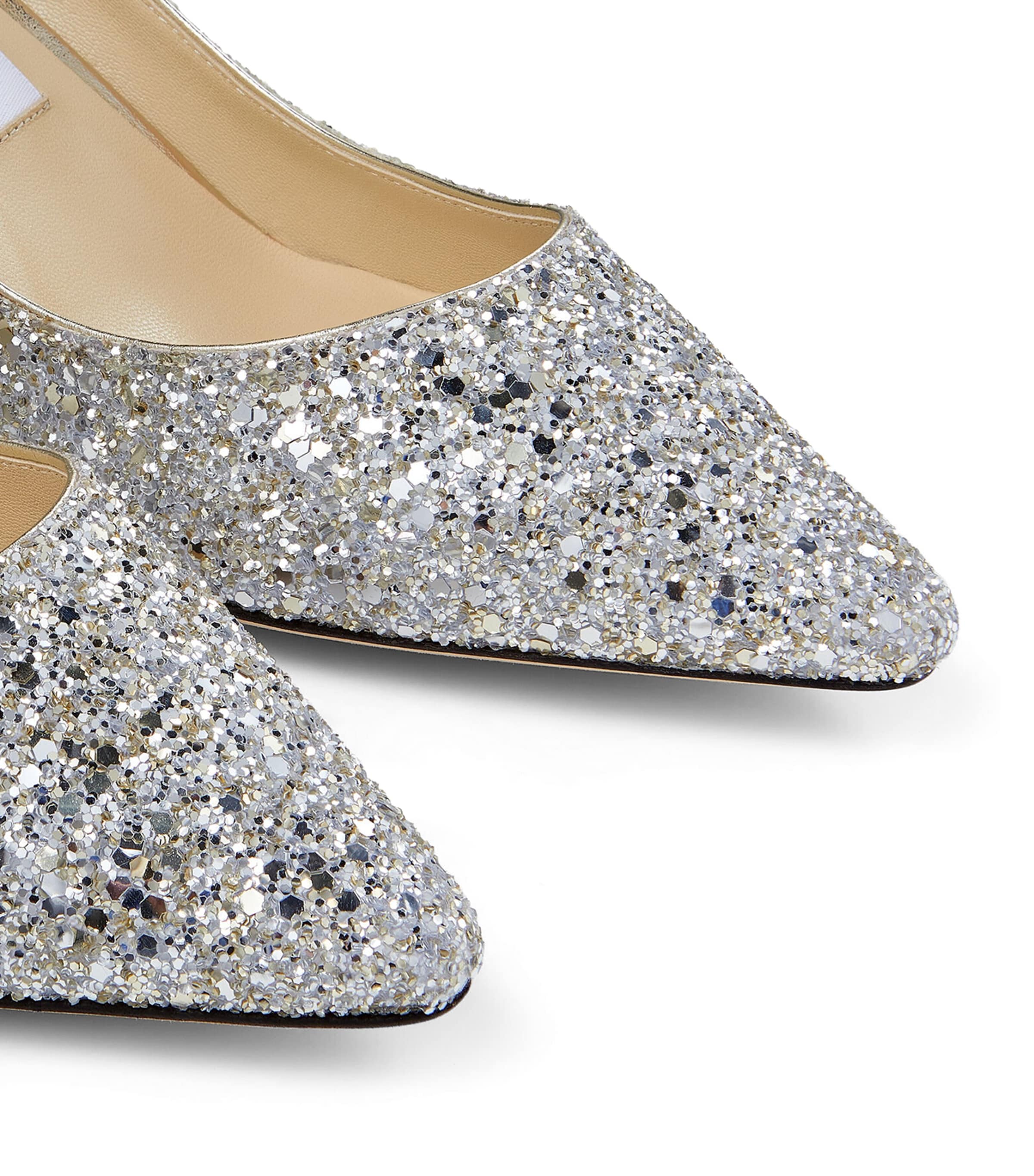 Romy 60 Glitter Pumps CHAMPAGNE Image 2