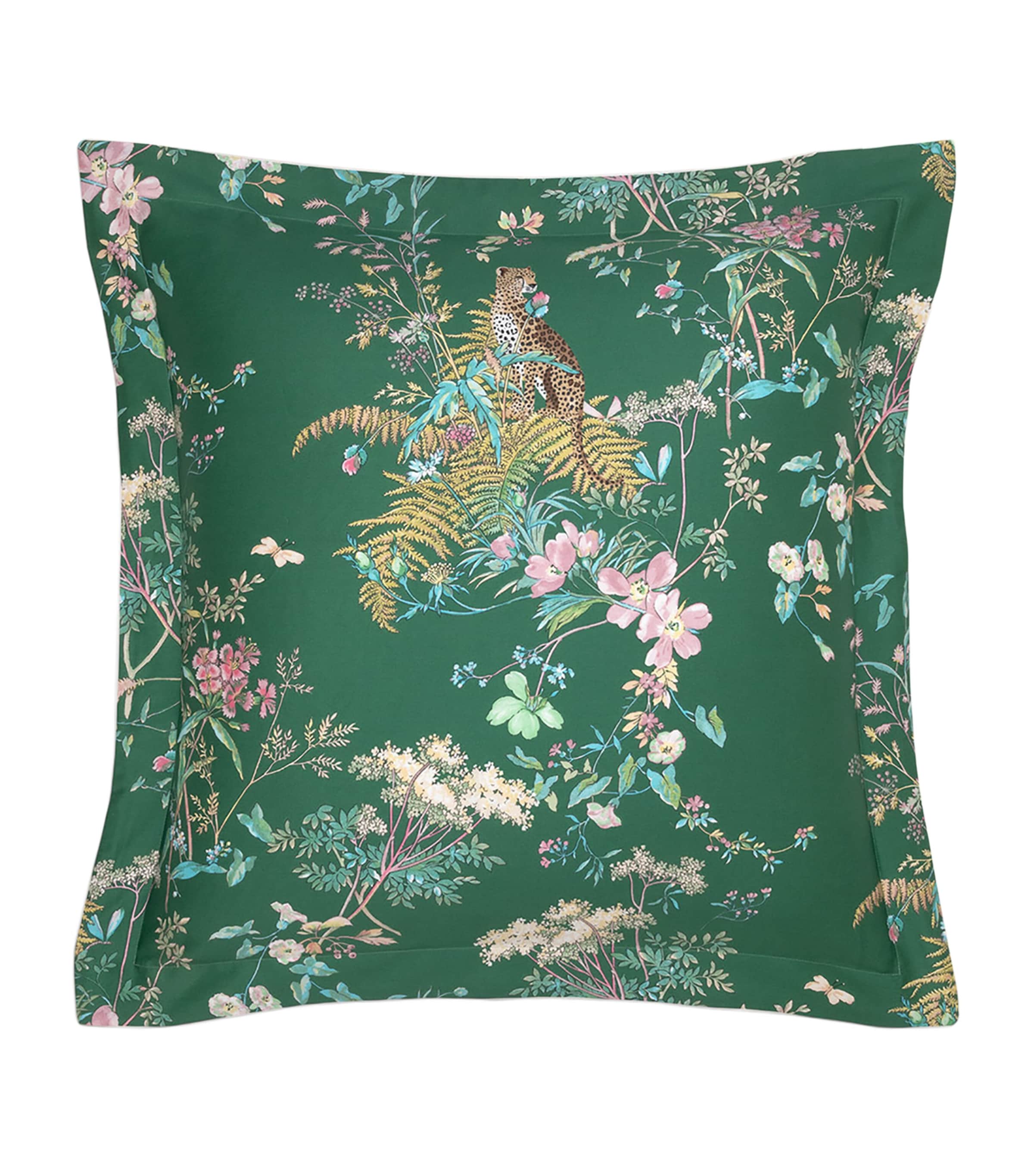 Yves Delorme Contes Square Oxford Pillowcase (65cm x 65cm) Multicoloured Image 1