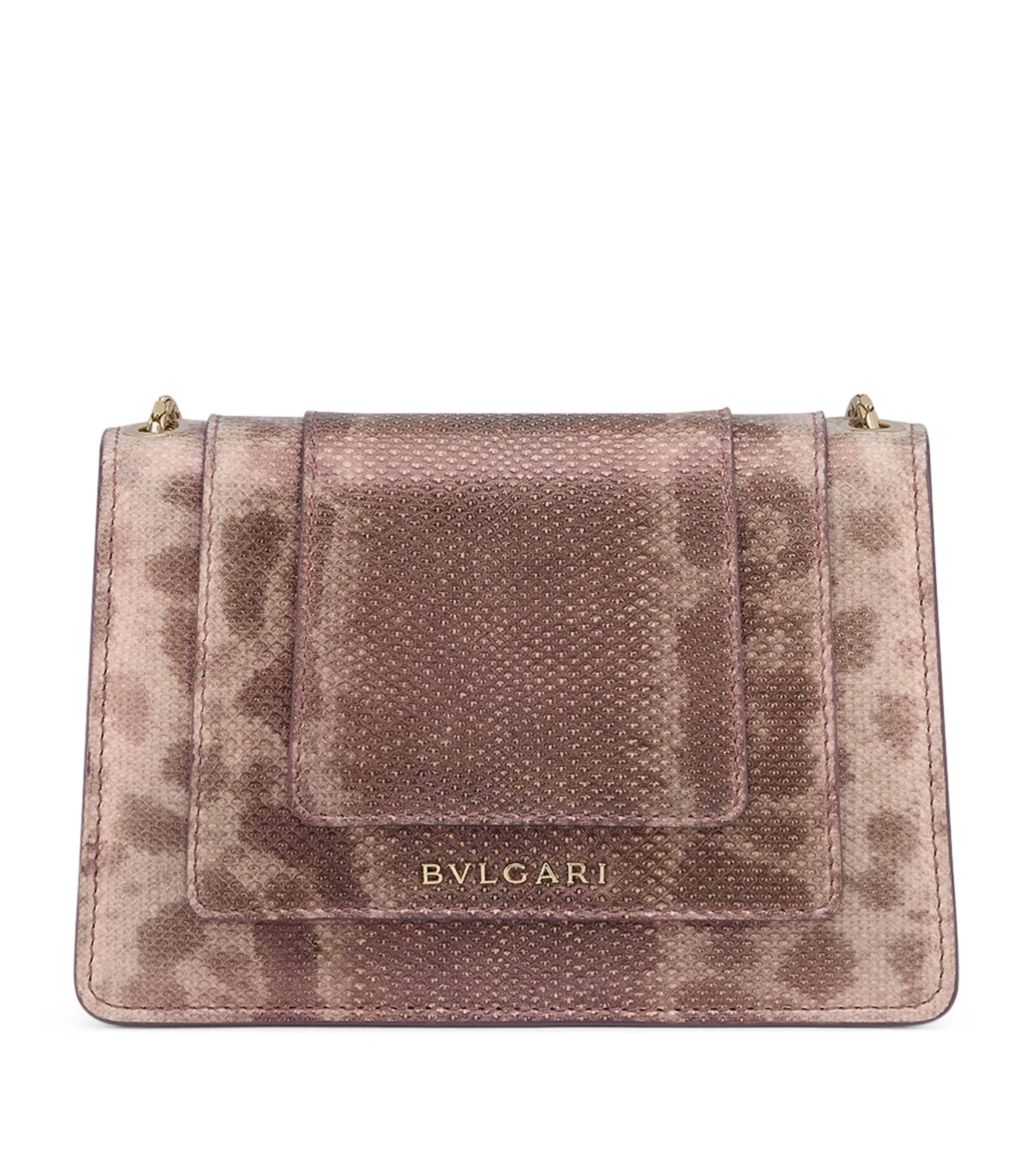 Mini Karung Serpenti Forever Cross-Body Bag BEIGE LIGHT Image 5