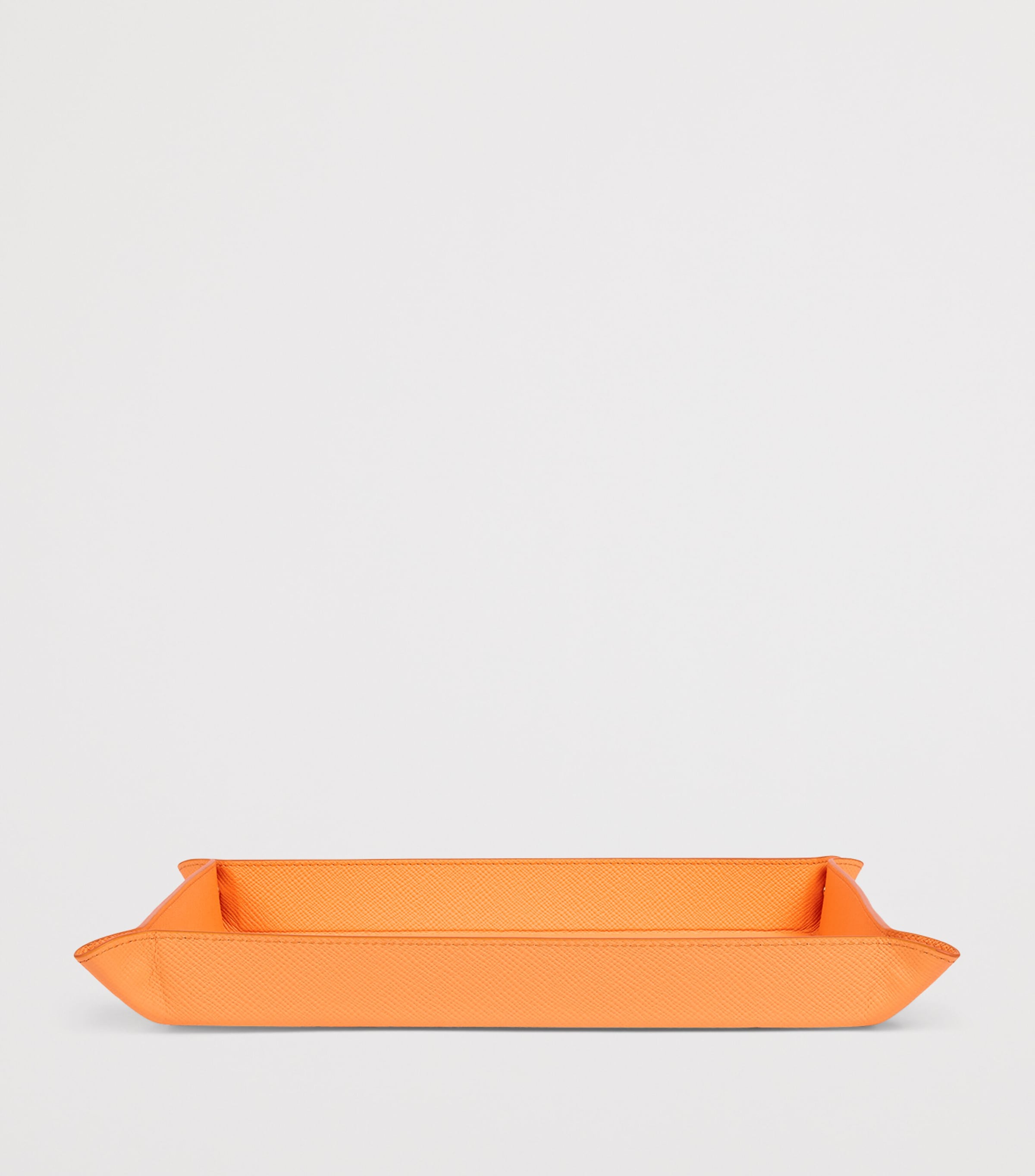 Large Panama Rectangular Trinket Tray L ORANGE Image 2