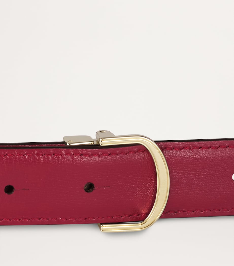 Cartier Reversible C de Cartier Belt Black And Cherry Red Image 6