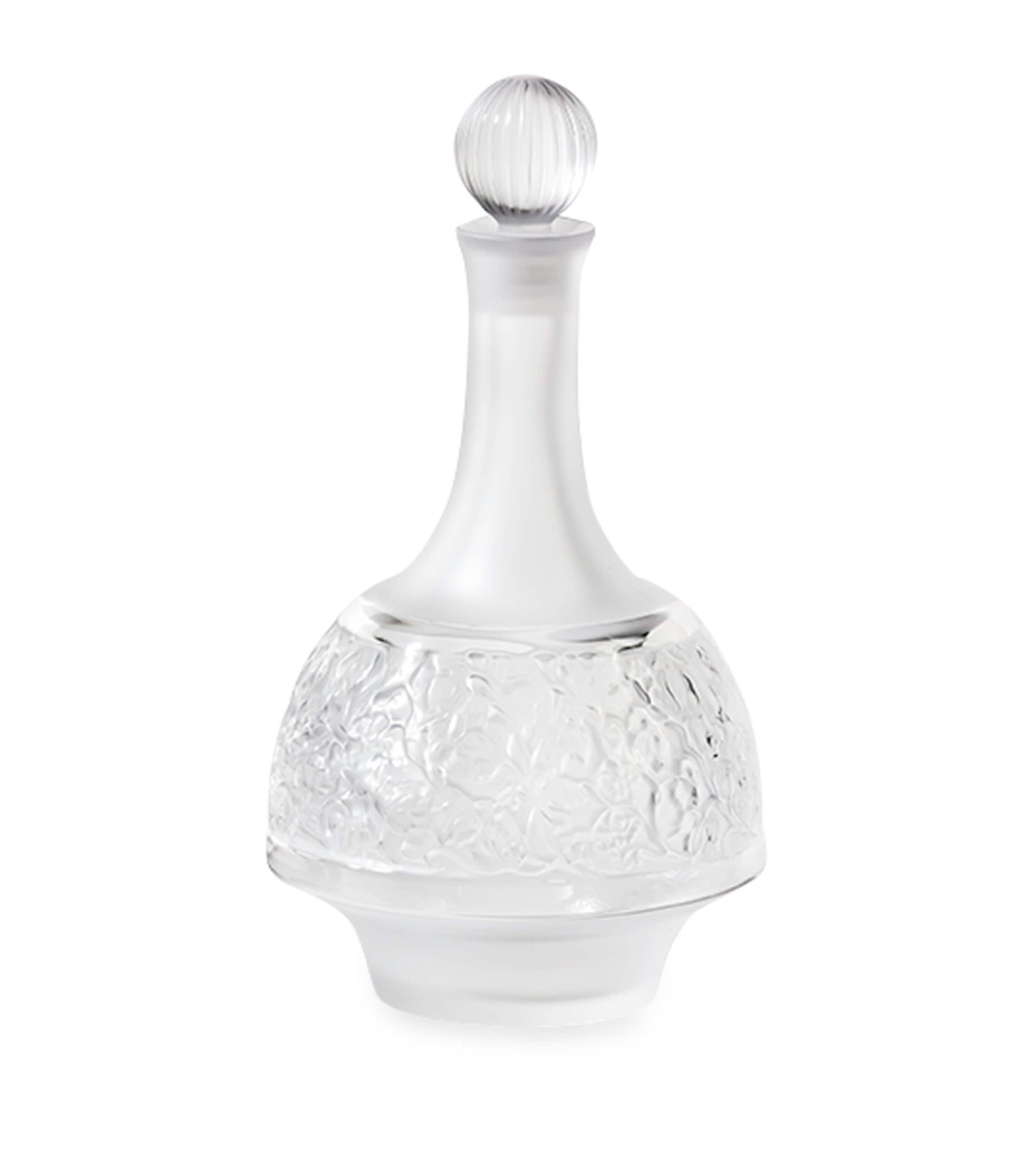 Lalique Versailles Oil/vinegar Bottle With Stopper