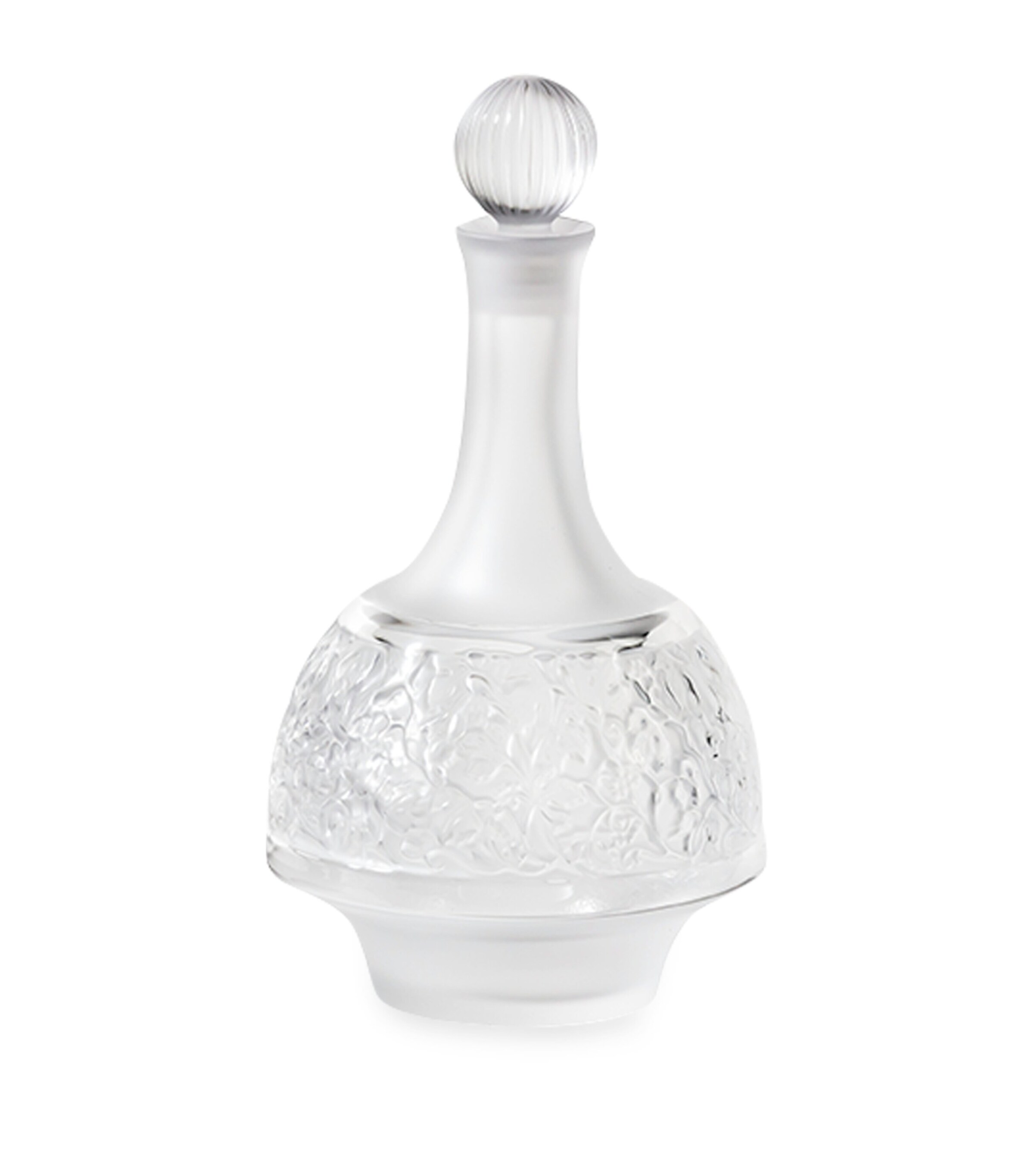 Lalique Crystal Versailles Cruet (15cm) | Dining | Glassware | Decanters & Carafes | Designers | Lalique | Dining Room