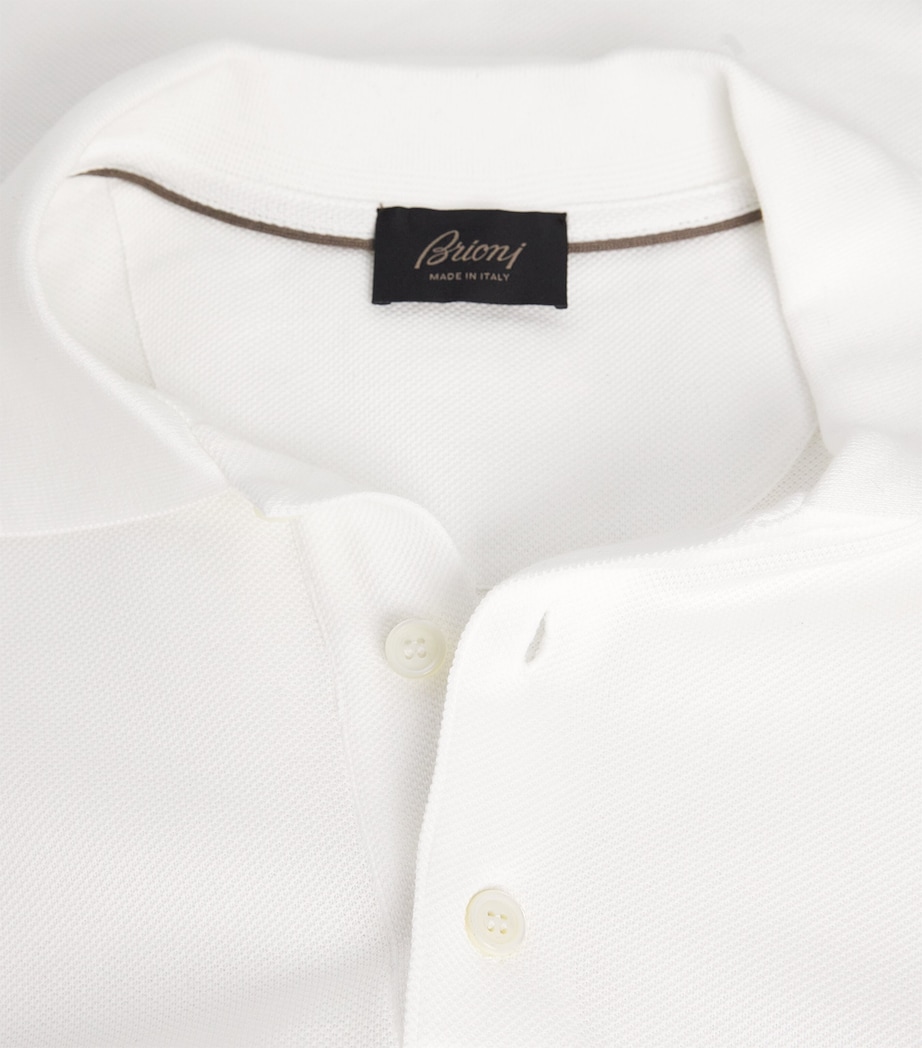 Piqué Cotton Polo Shirt 9000 Image 5