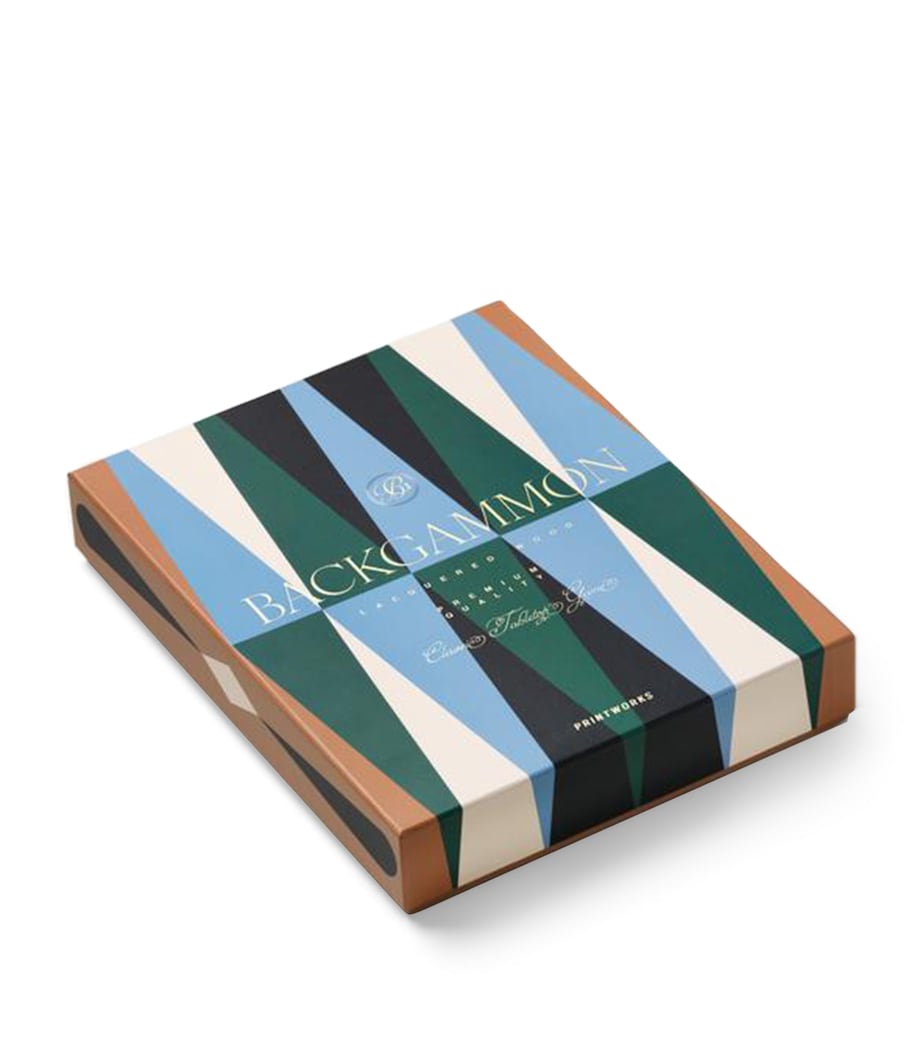 Lacquered Backgammon Set MULTI Image 2