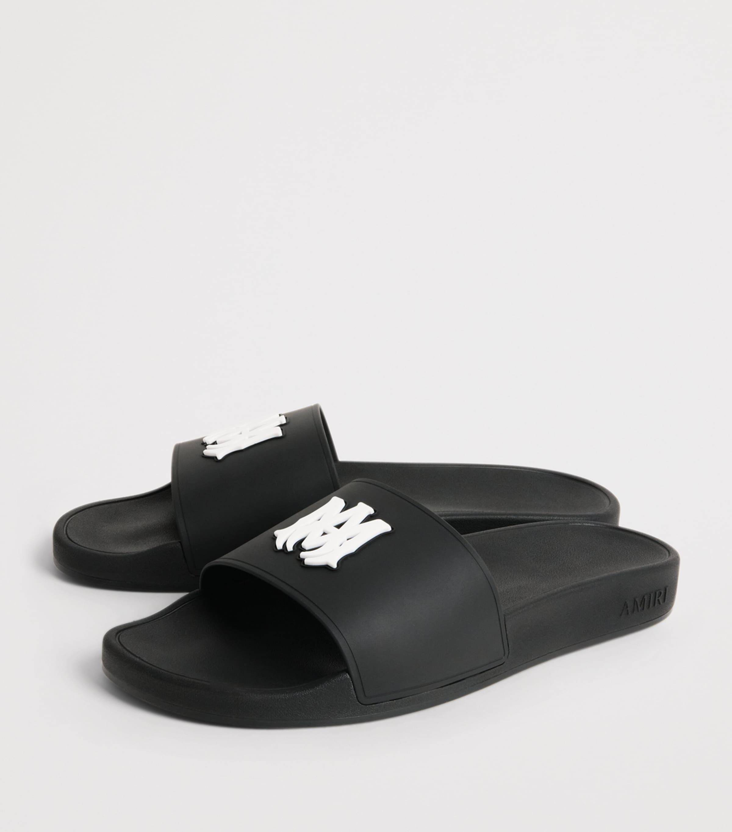AMIRI MA Pool Slides Black Image 3