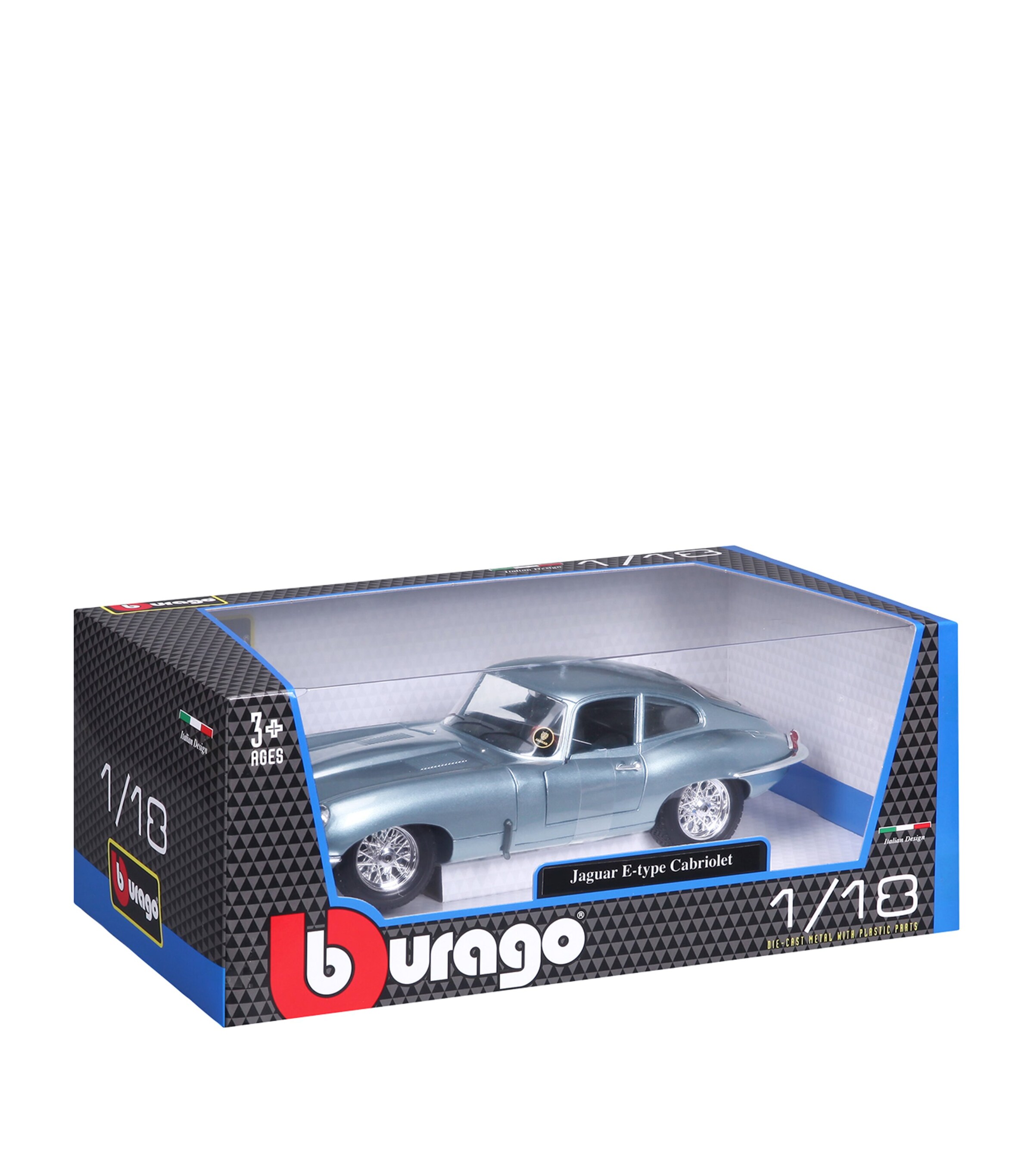 モデルカー Burago Jaguar E-Type Coupe 1/18 Bburago 1:18 Jaguar E type Coupe Diecast Model Sports Racing