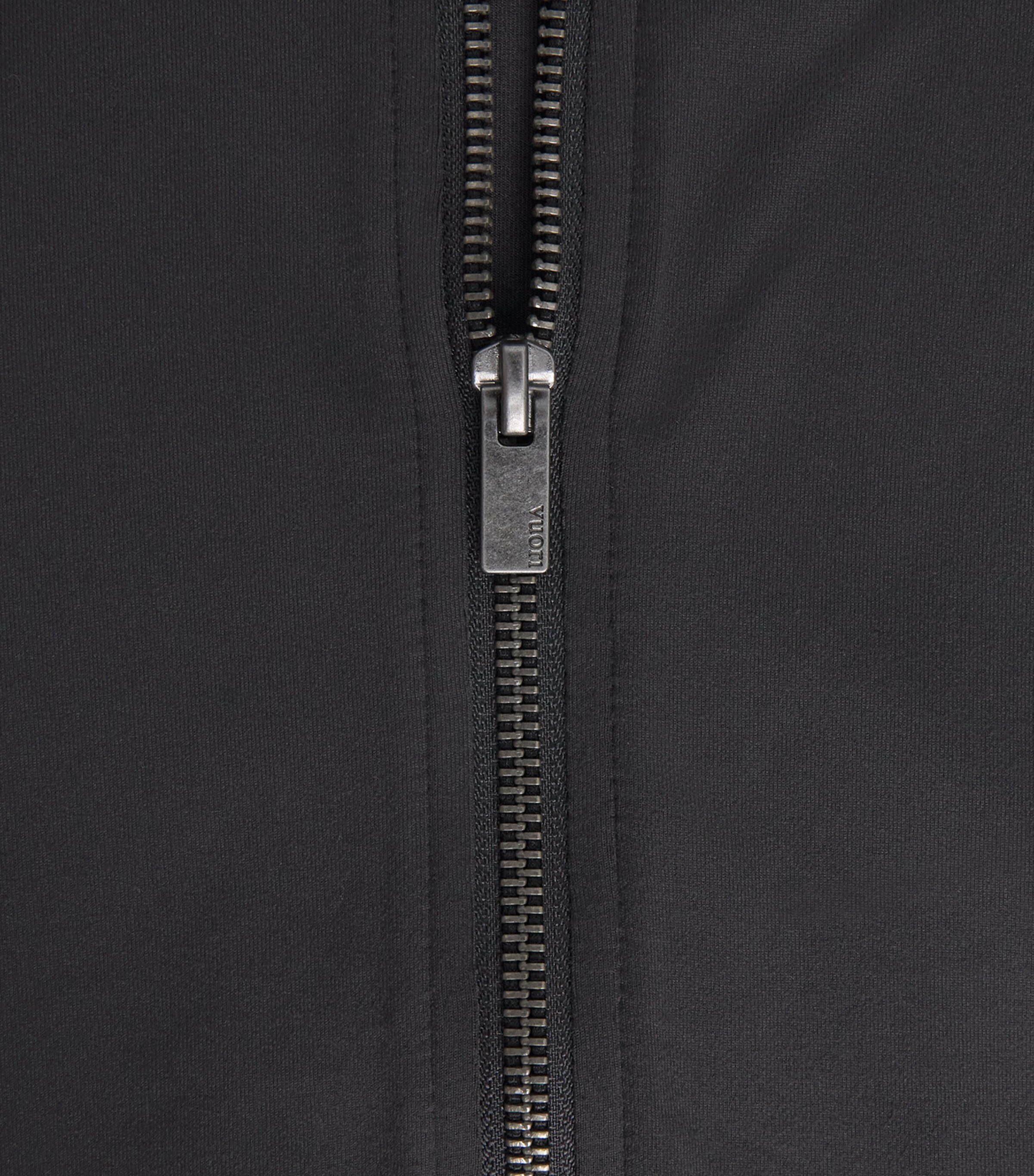 VUORI Womens Halo Cropped Hoodie Tbk True Black Image 6