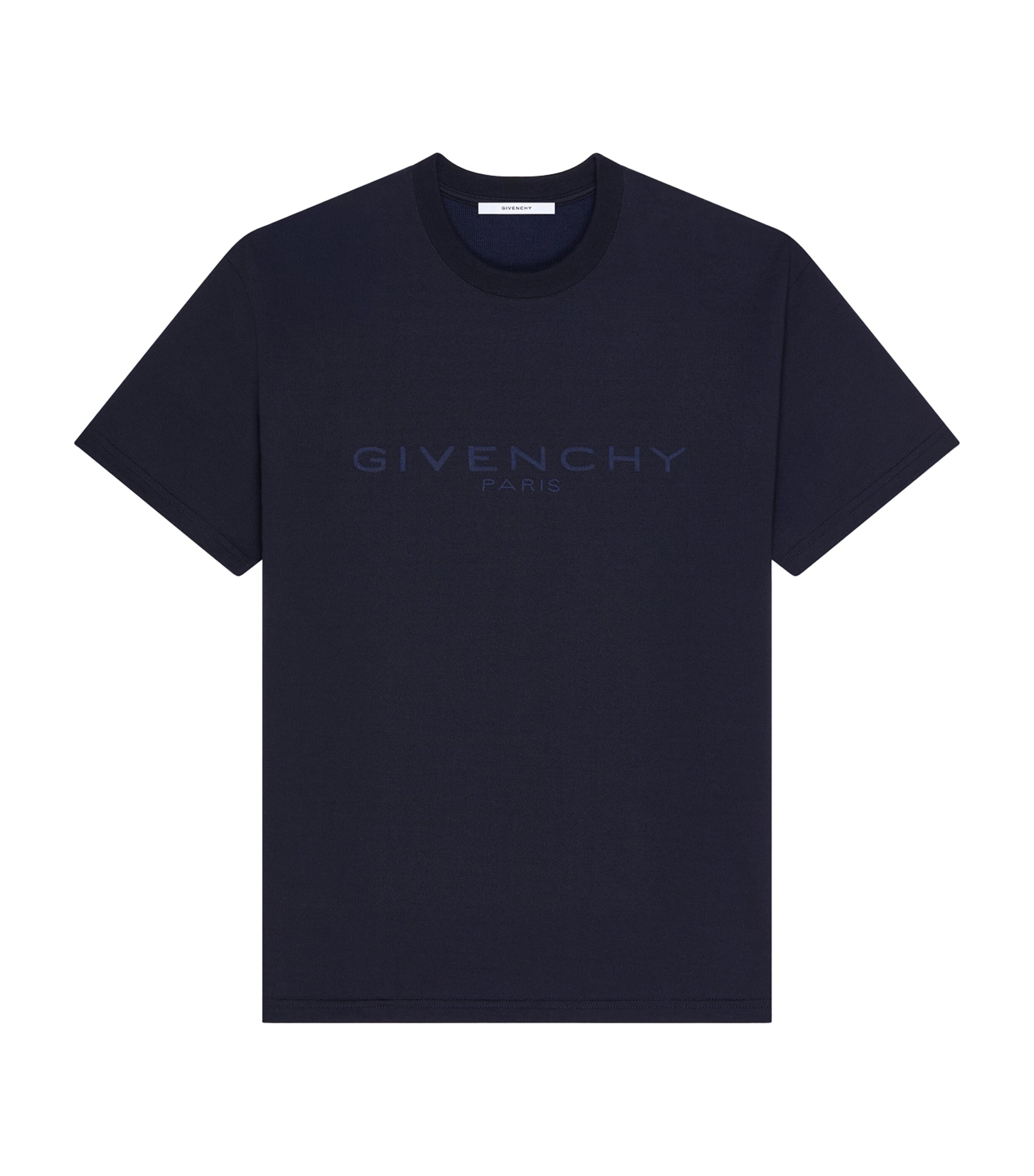 Cotton Logo T-Shirt DARK NAVY Image 1