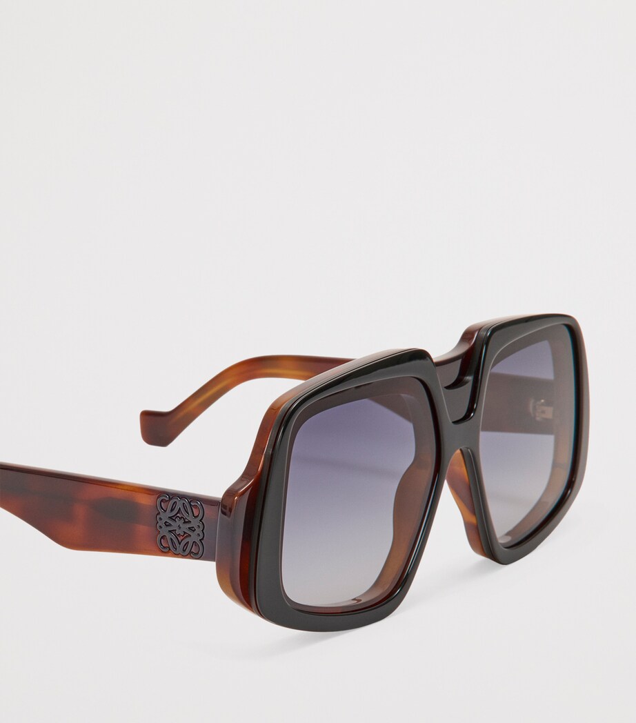 Oversized Collage Sunglasses SHINY HAVANA Image 6