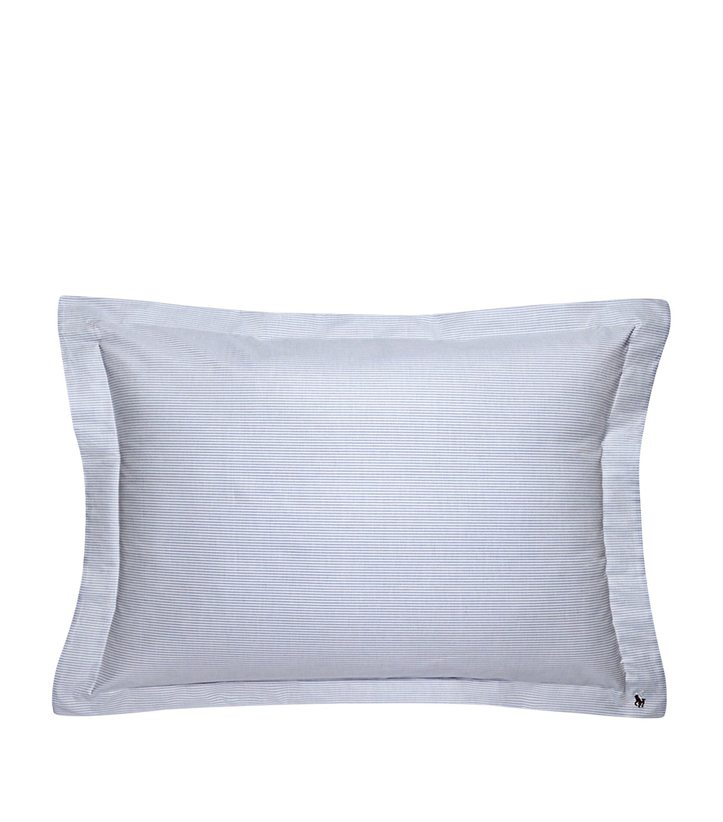 Ralph Lauren Home Oxford Blue King Pillowcase Pair (50cm x 105cm) Blue Image 2