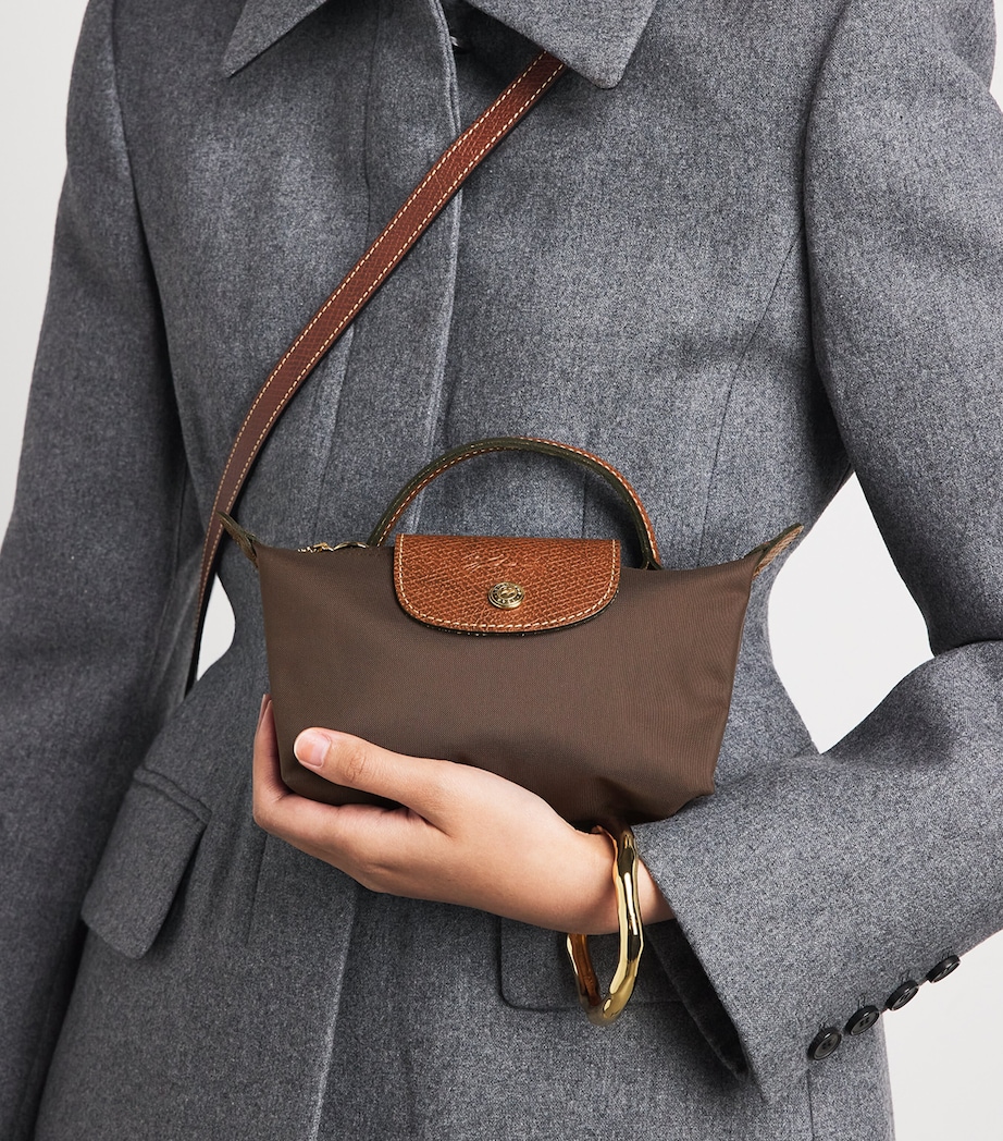 Longchamp Le Pliage Original Pouch Moka Image 2