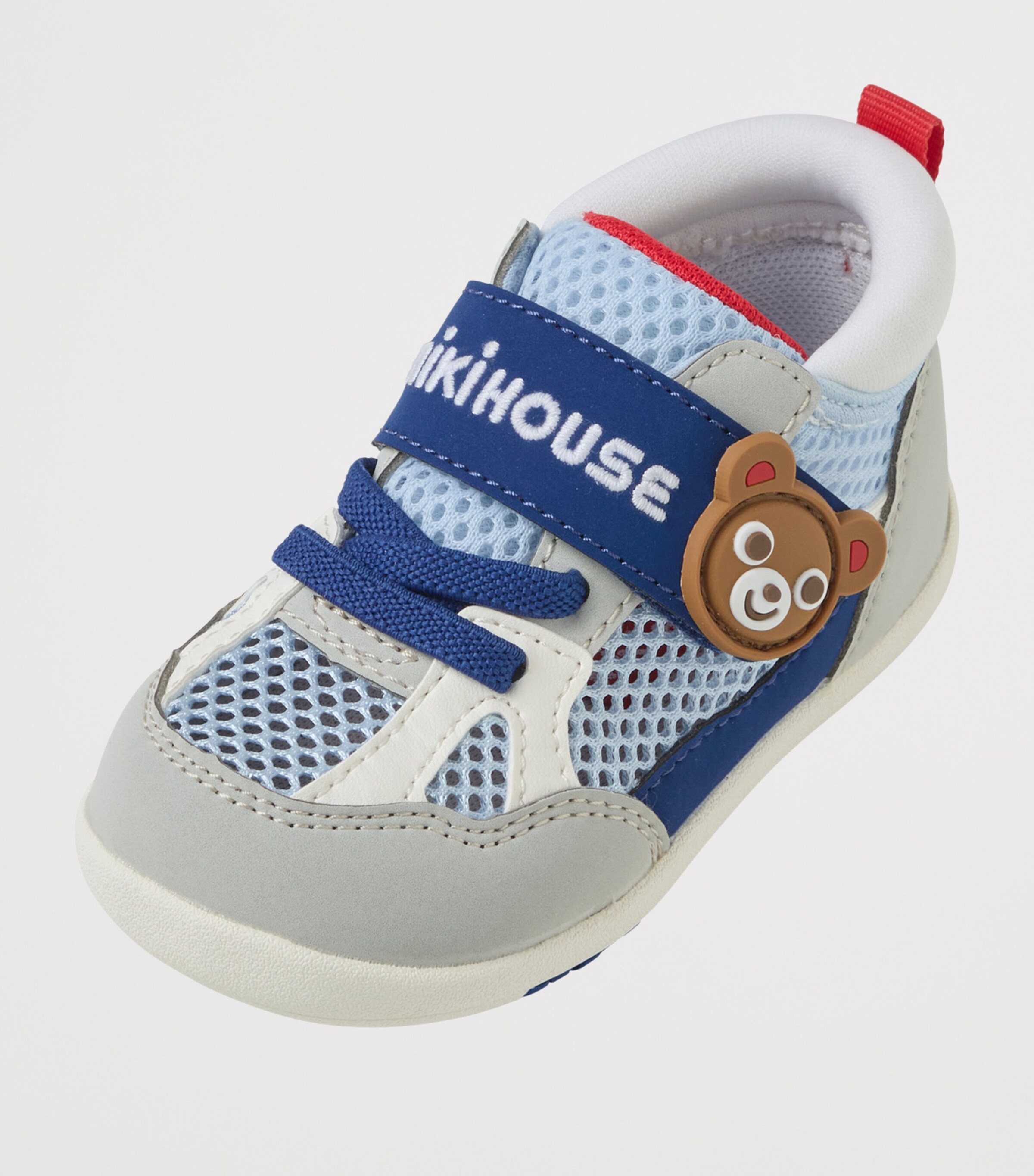 Miki House Bear Appliqué Sneakers Image 5