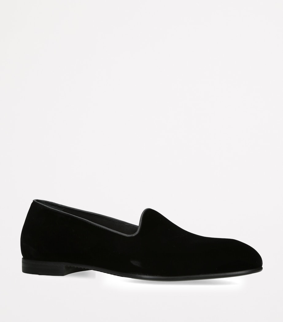 Velvet Gala Loafers BLACK Image 3