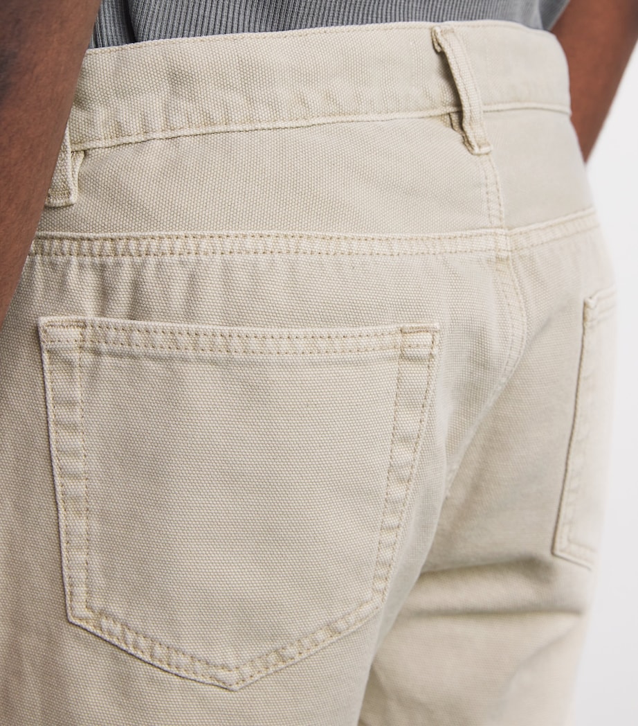 Raw-Hem Shorts BEACH SAND Image 6