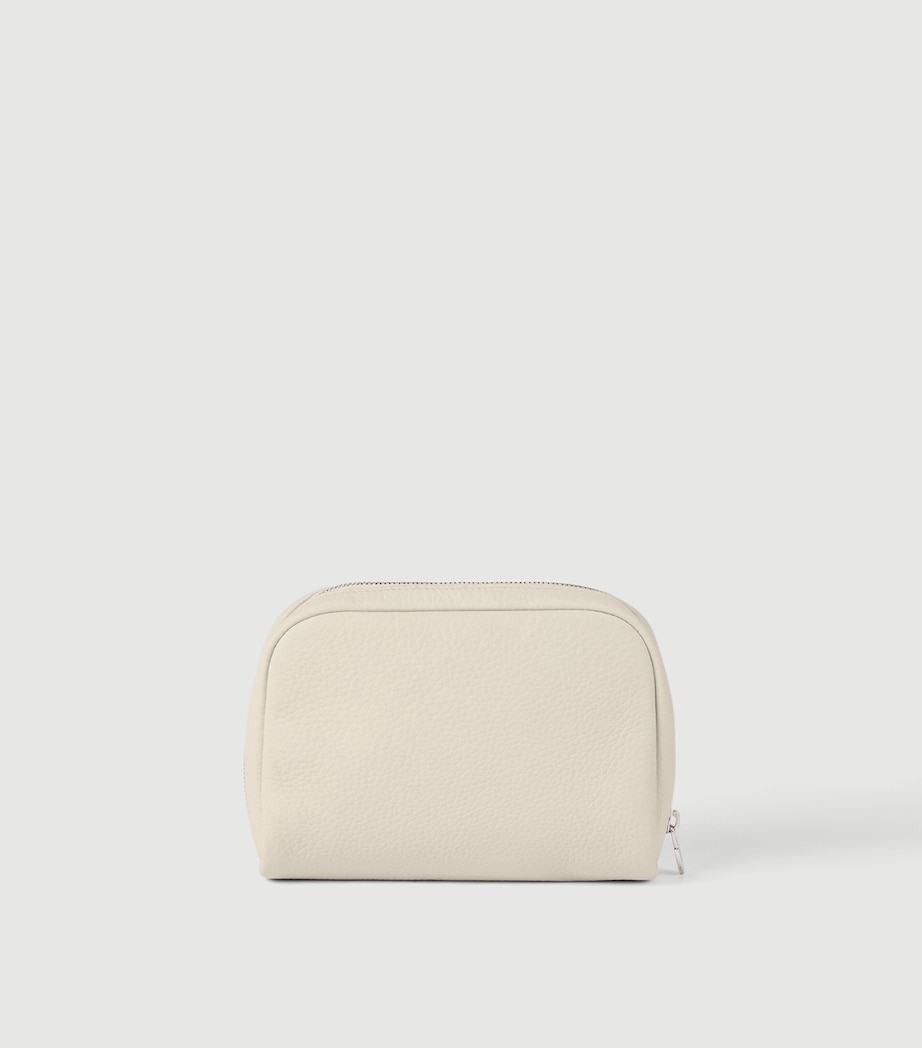 Brunello Cucinelli Leather Wash Bag Image 3