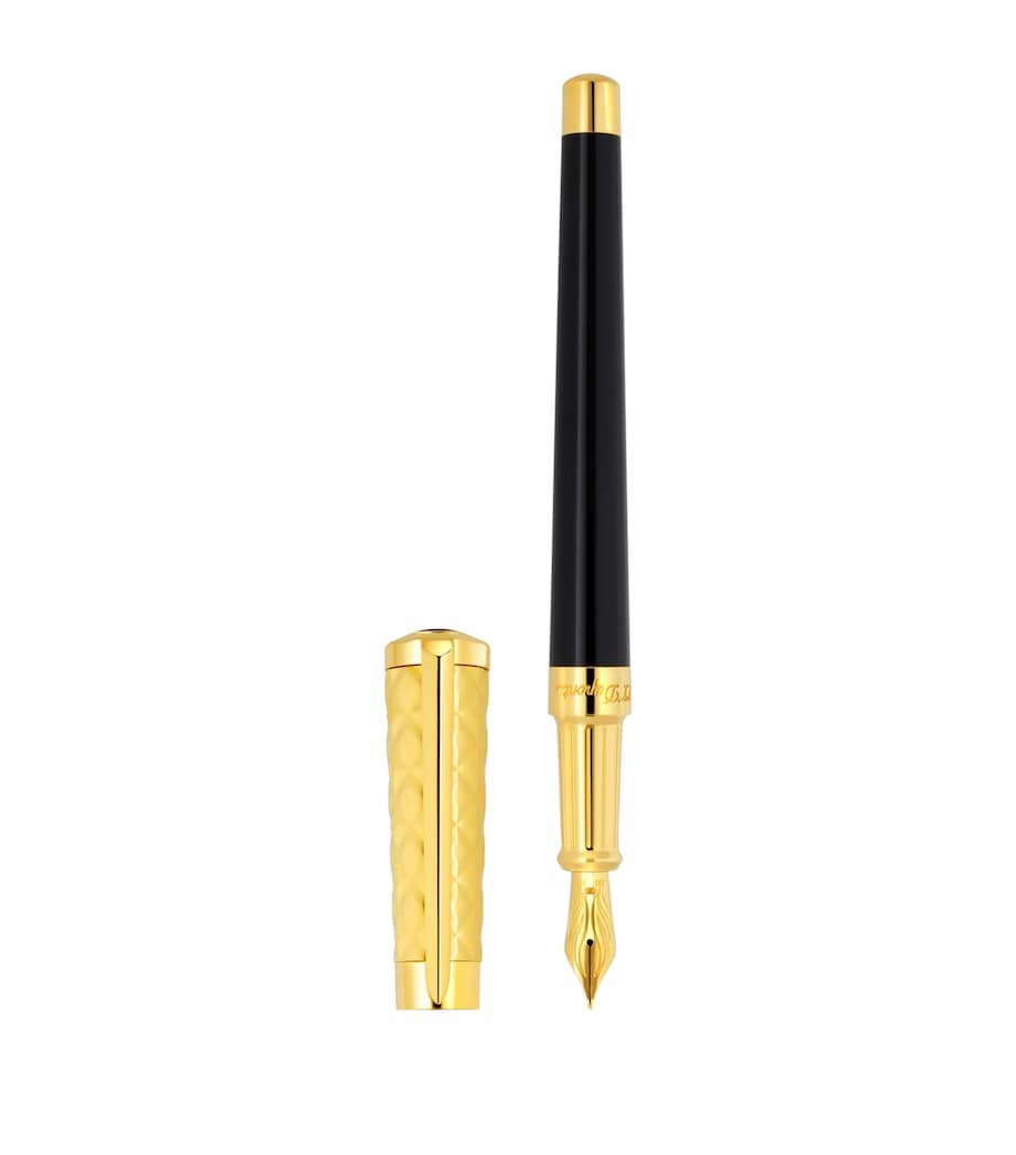Liberté Fountain Pen BLACK/GOLD Image 2