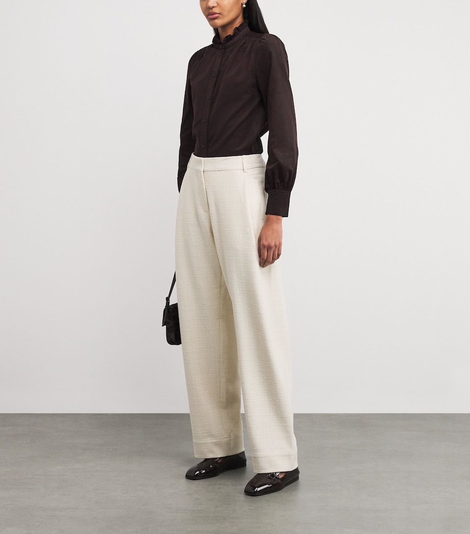 Supersoft Cord Blouse COCOA BROWN Image 2