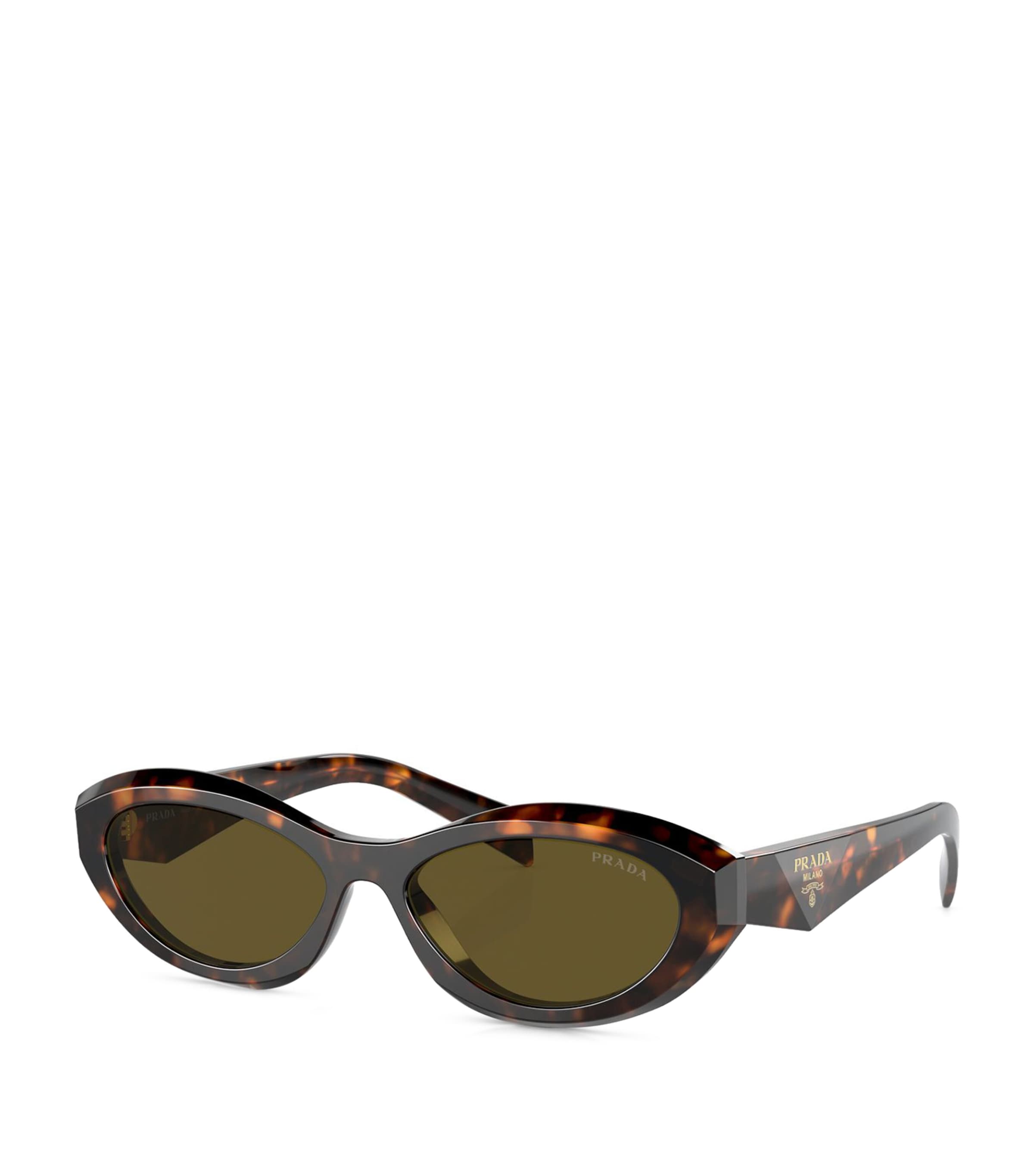 Tortoiseshell Irregular Sunglasses 14L09Z Image 2