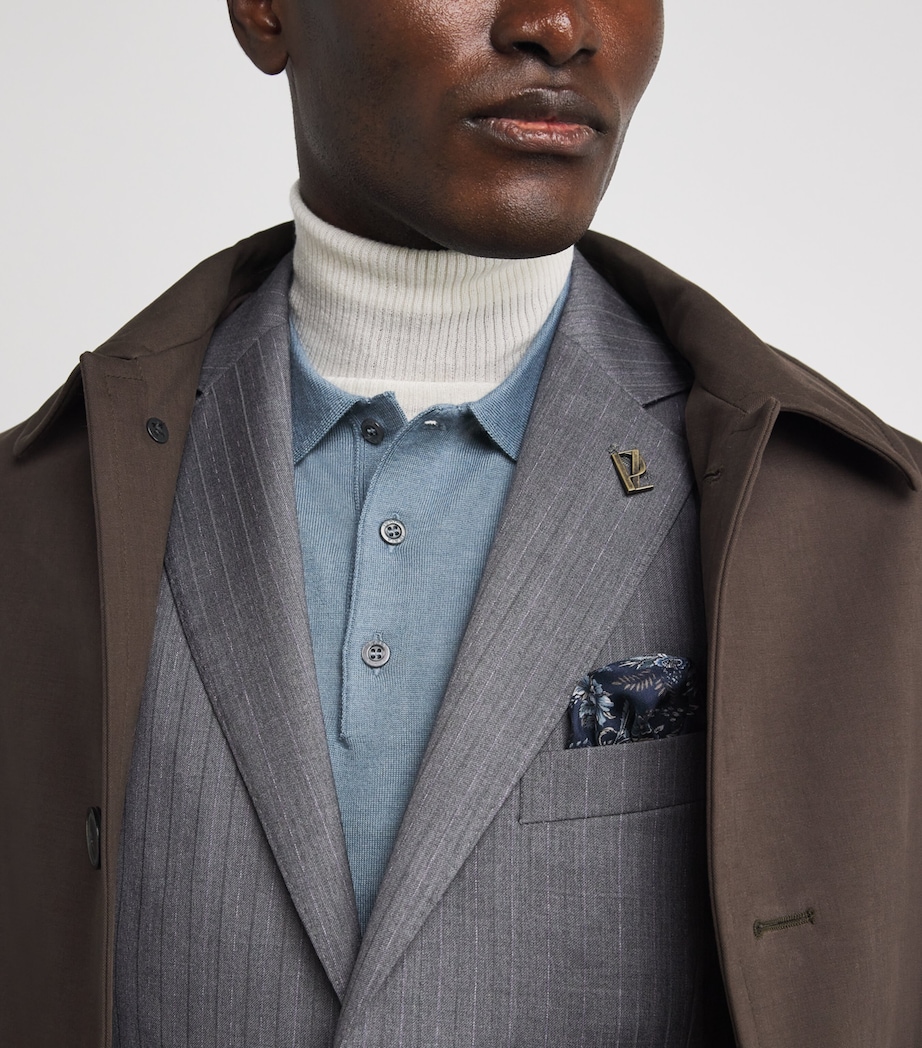 Wool-Blend Blazer 25 GREY Image 6