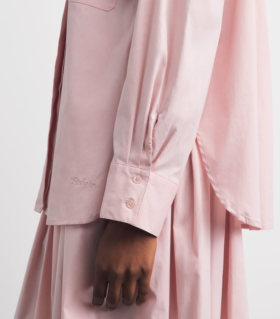 Stylein Womens Jansell Long-Sleeve Shirt Off Pink Image 3
